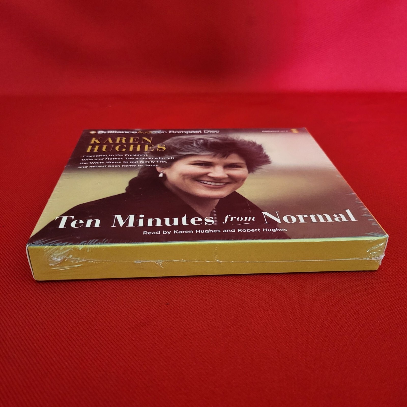 Audiobook Karen Hughes Ten Minutes from Normal 8 CDs Sealed