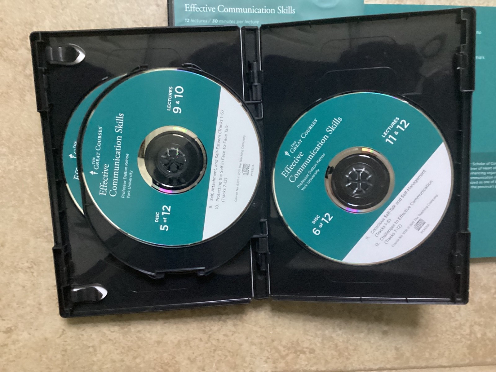Great Courses EFFECTIVE COMMUNICATION SKILLS New! 12 CDs & Guidebook