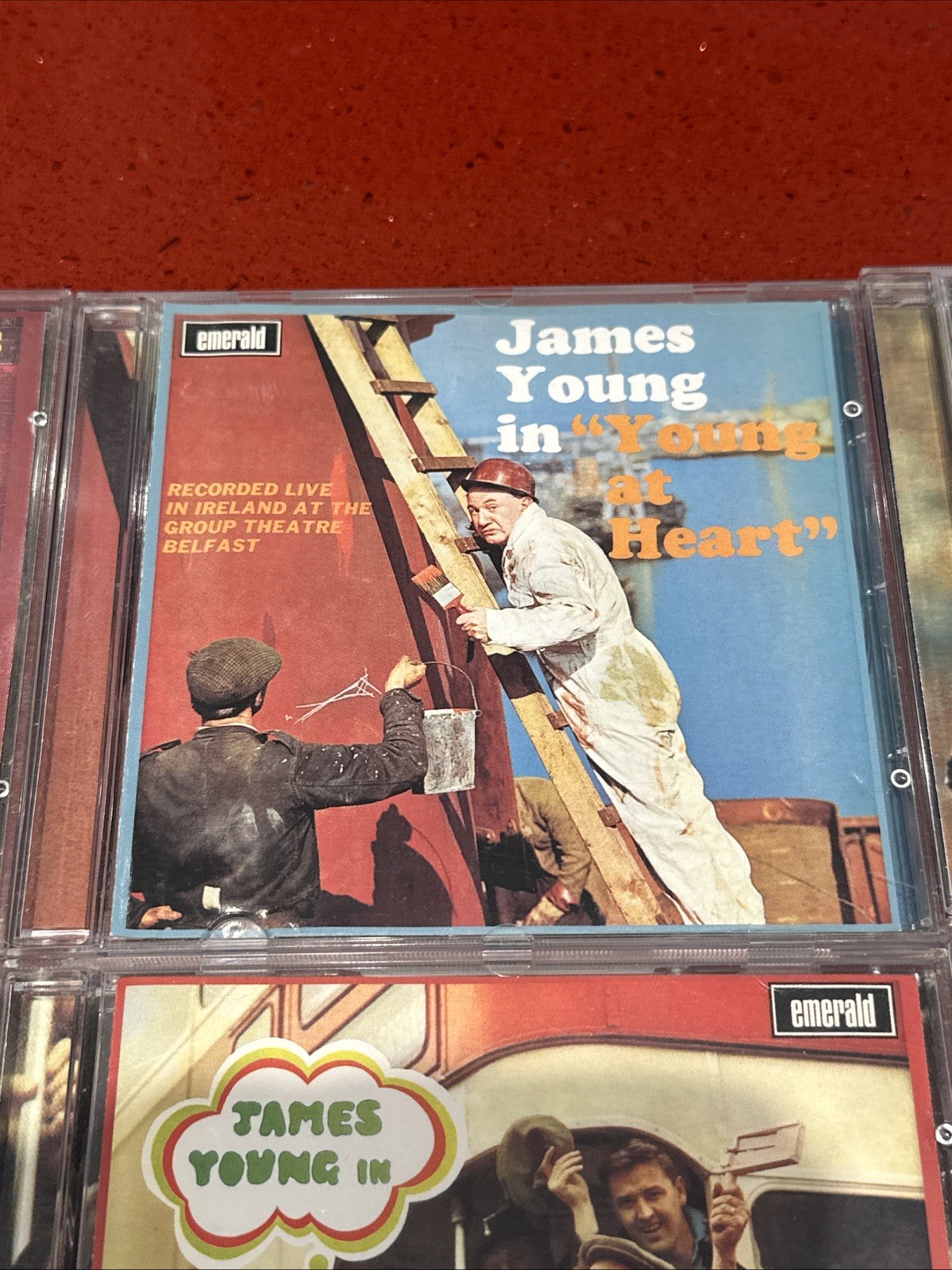 JAMES YOUNG 1970S BELFAST COMEDY TV SERIES 8 CD BUNDLE BELFAST TROUBLES HUMOUR