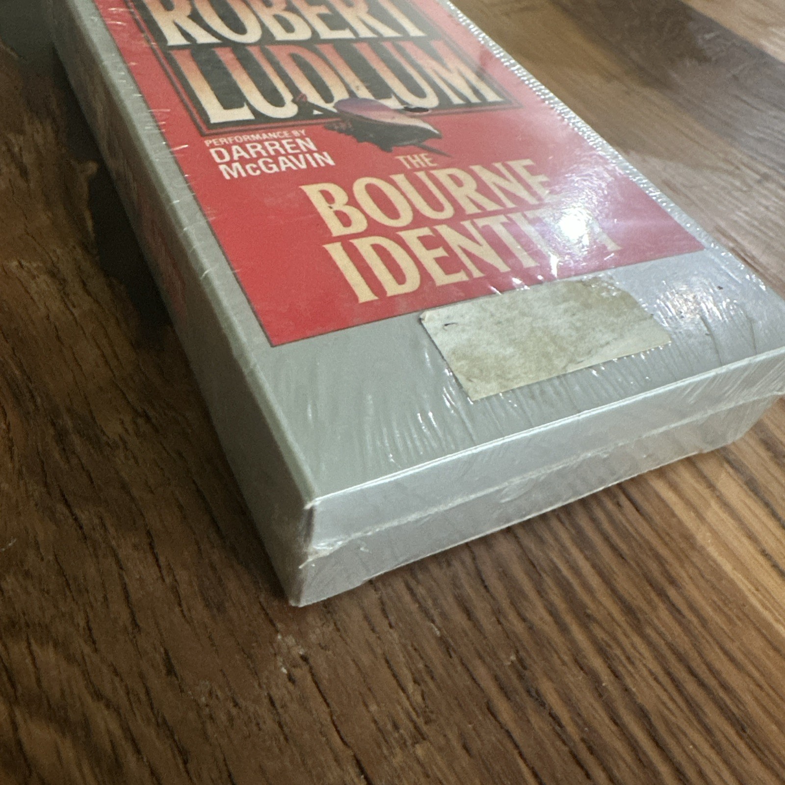 Robert Ludlum The Bourne Identity Audio Cassette Book Set New Sealed Vintage