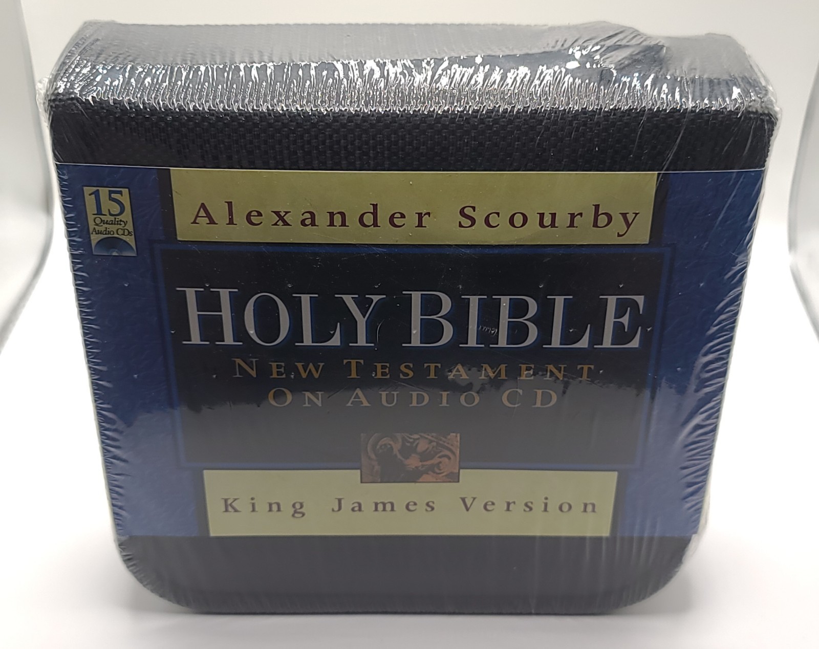 ( NEW ) Alexander Scourby Dramatized New Testament KJV Audio CD Set