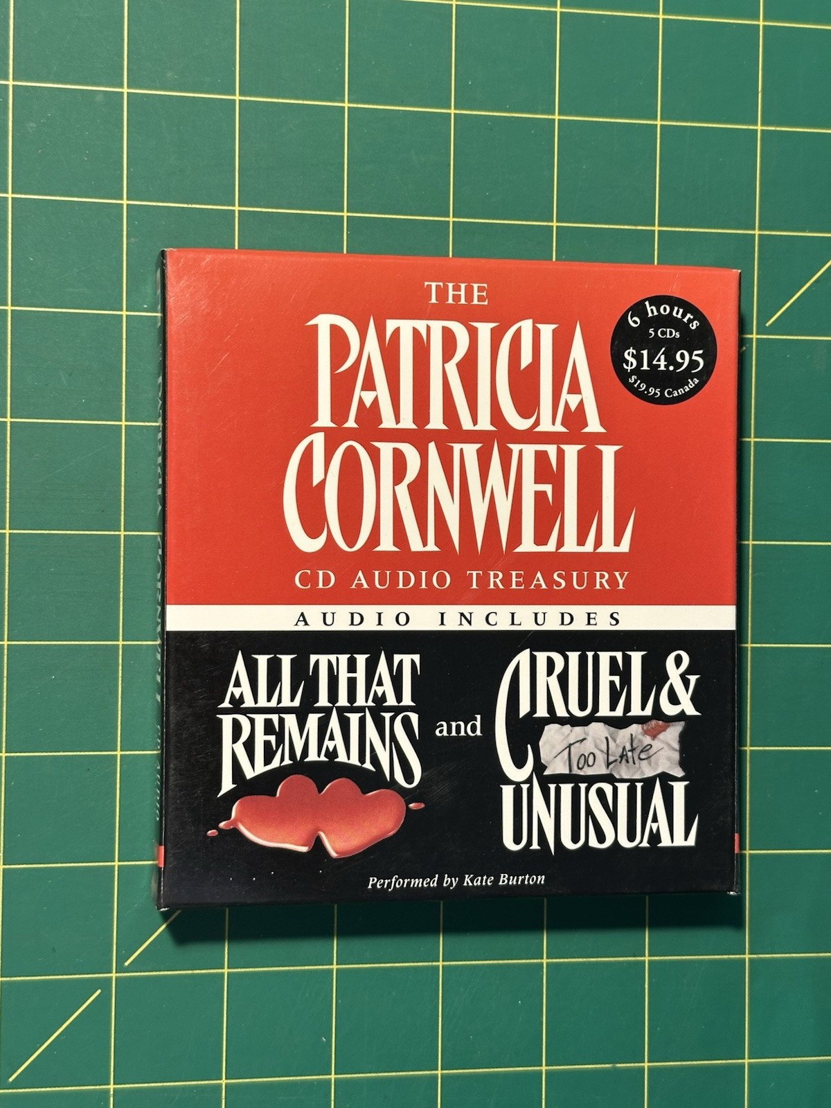 Kay Scarpetta Ser.: The Patricia Cornwell CD Audio Treasury Low Price : Contains
