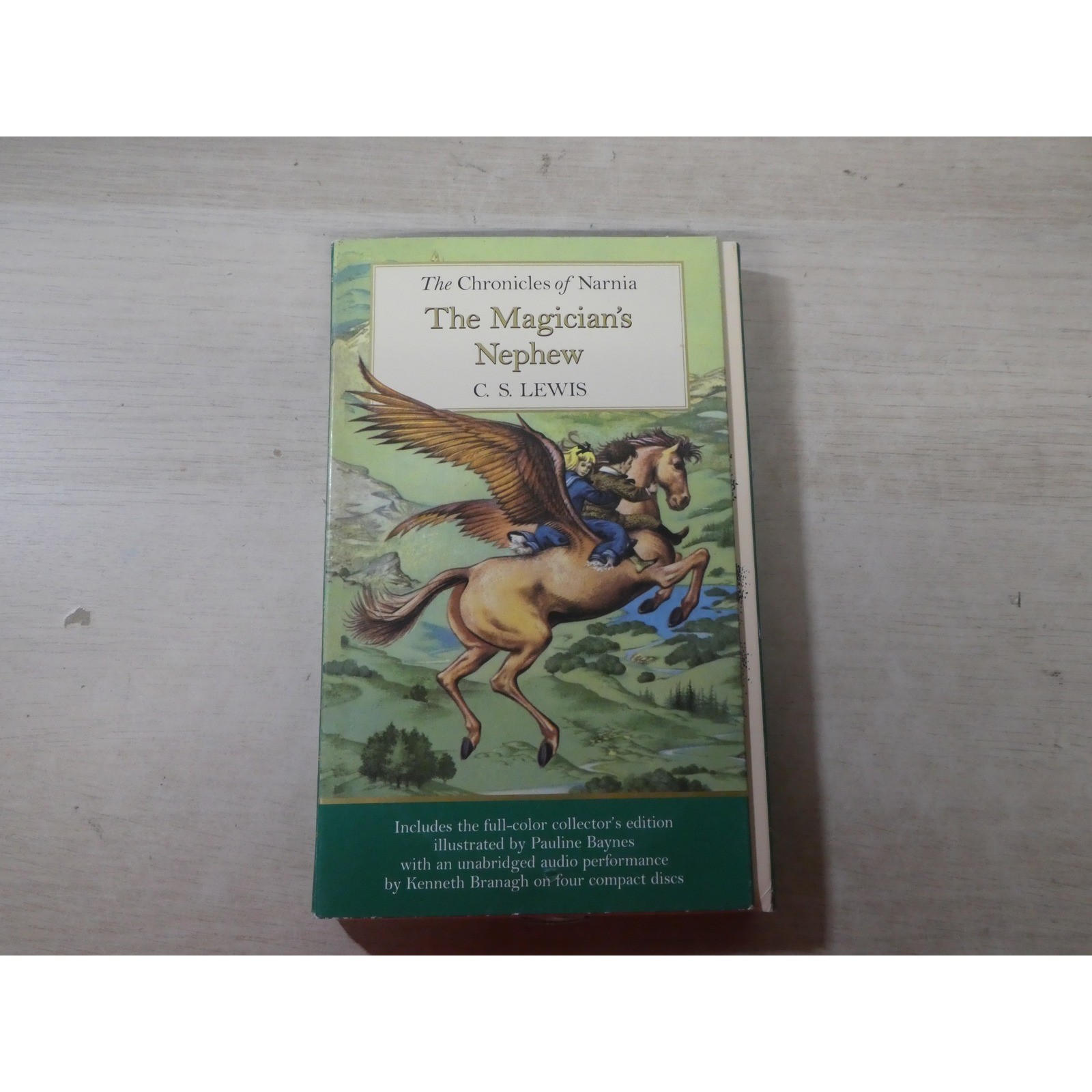 CS Lewis The Magicians Nephew Narnia Collector Edition Book 4 CD Kenneth Branagh