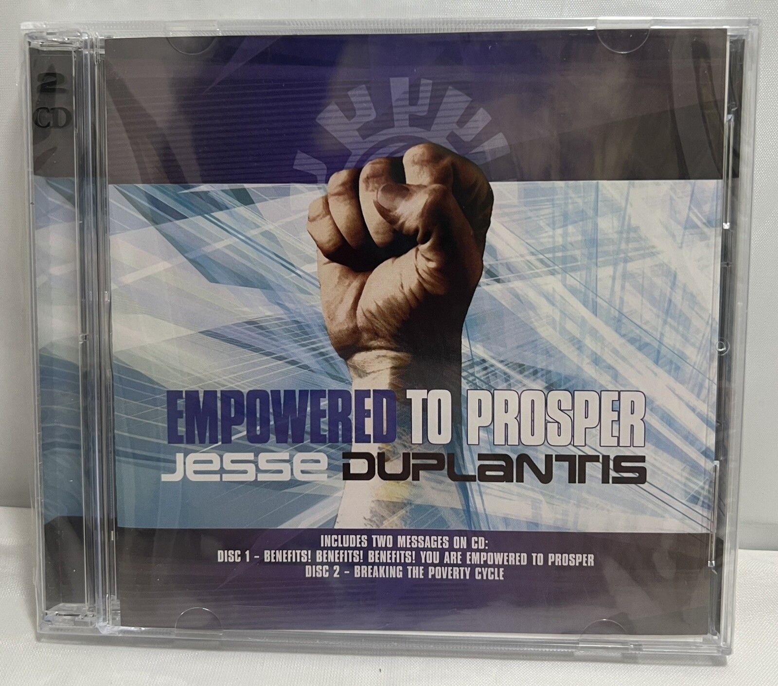 Empowered to Prosper [Discourse on 2 Audio CDs] Jesse Duplantis Ministries * NEW