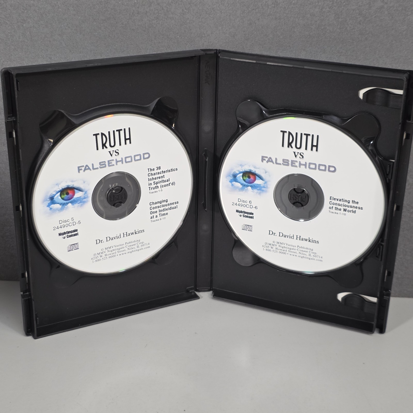 TRUTH VS. FALSEHOOD The Art of Spiritual Discernment 6 AUDIO CDS+ DVD/BONUS GOOD