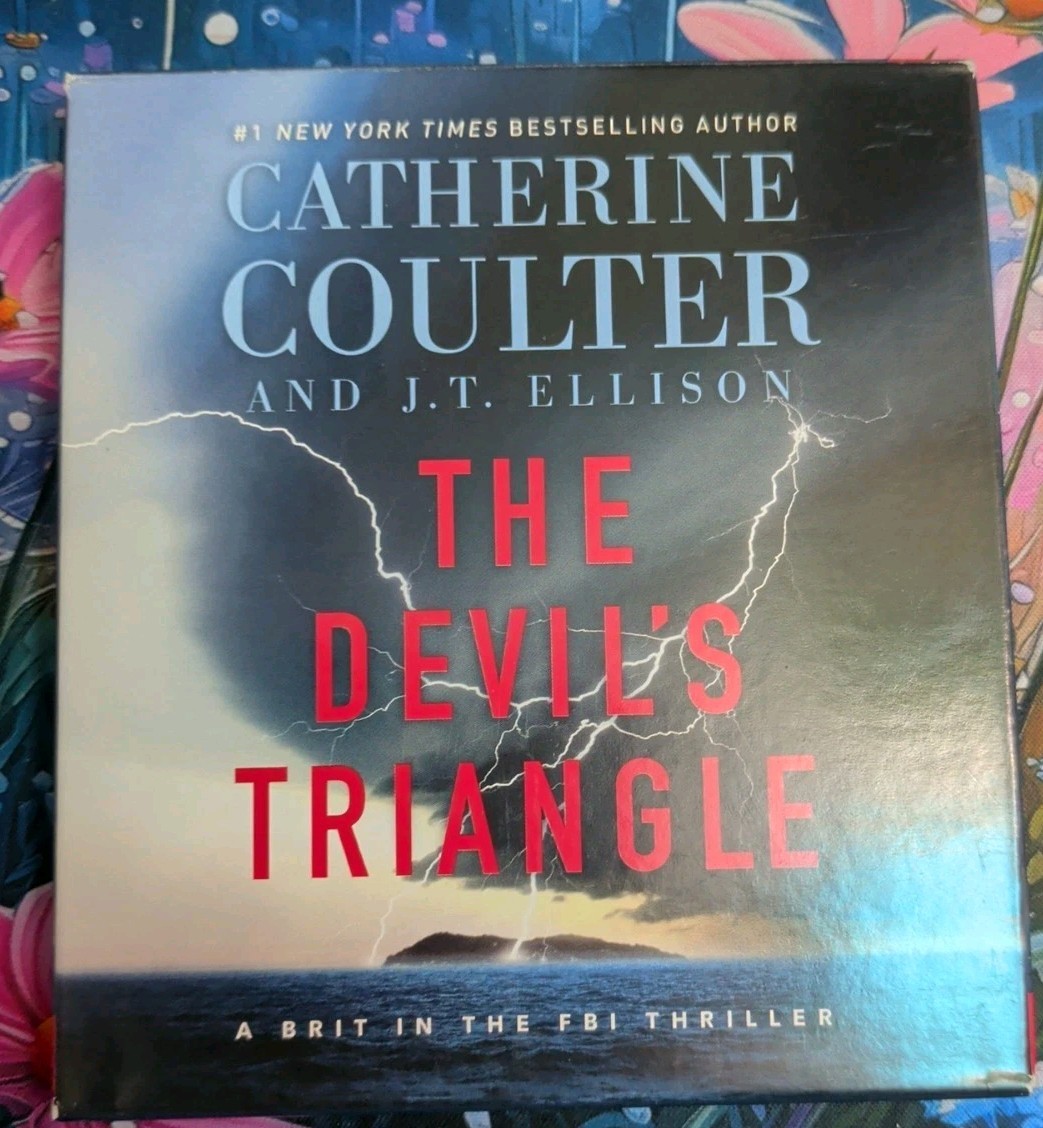 The Devil’s Triangle by Catherine Coulter Unabridged Audiobook on CD’s Like New