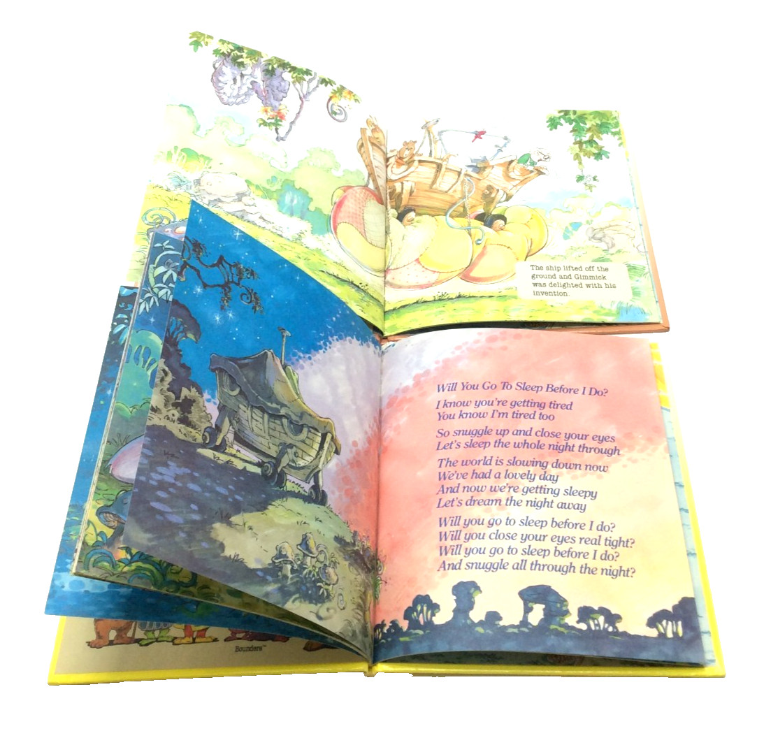 Teddy Ruxpin THE AIRSHIP & TEDDY RUXPIN LULLABIES Books Set
