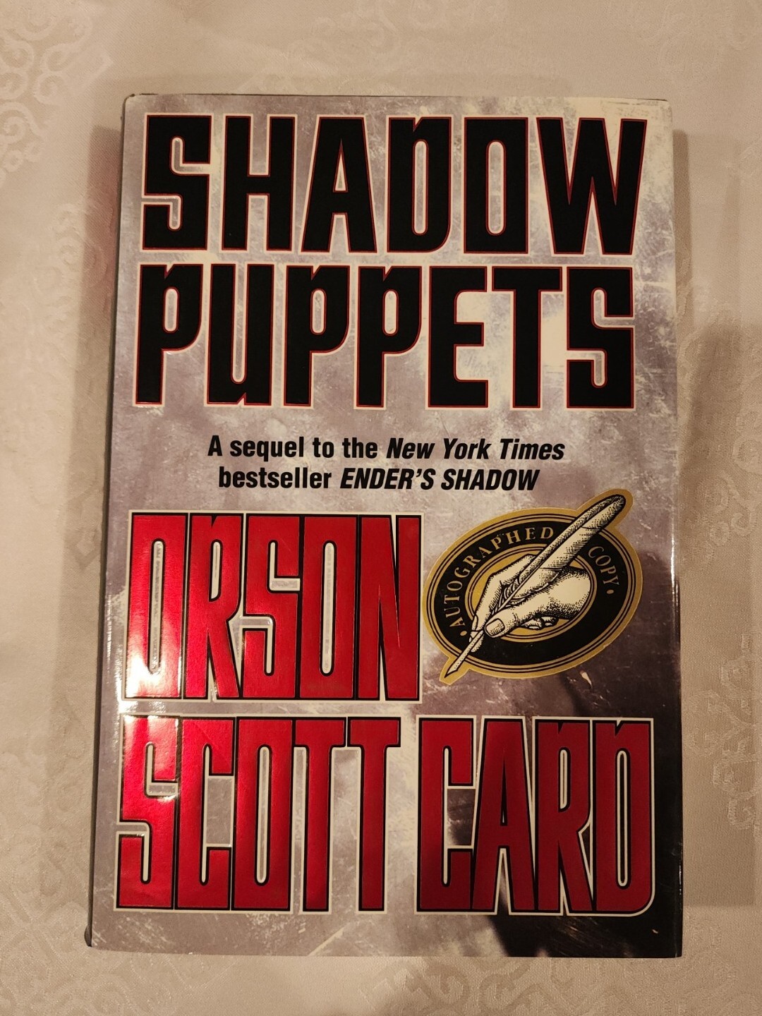 Shadow Puppets by Orson Scott Card | HB, 2002 First Edition Autographed