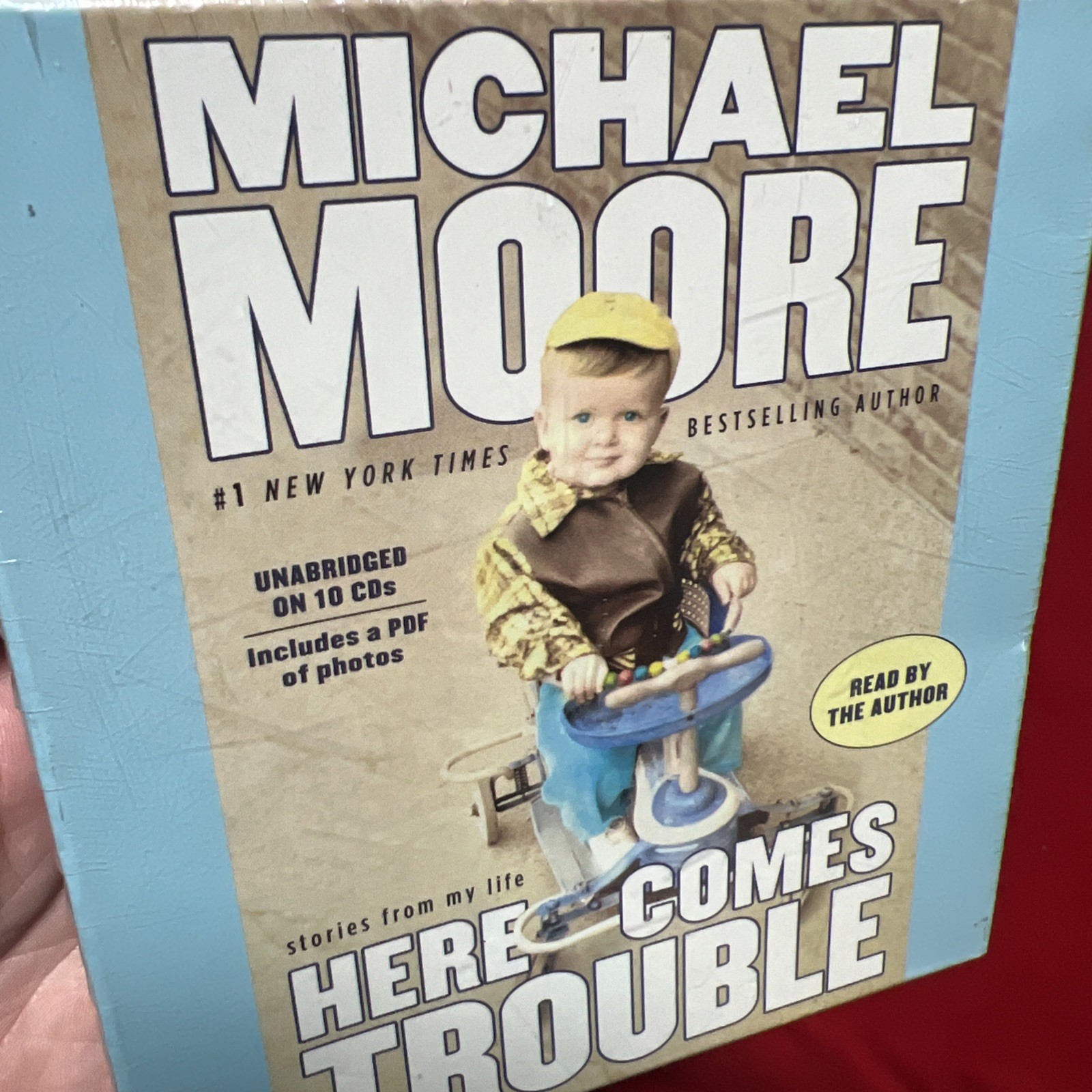 Here Comes Trouble by Michael Moore Unabridged 10 CD Audiobook — Read by Author-
