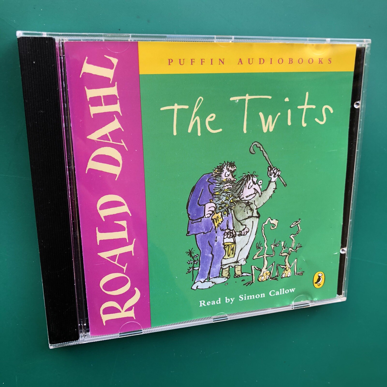 Roald Dahl TWITS Children’s Audiobook CD Simon Callow Muggle-Wump Roly-Poly Bird
