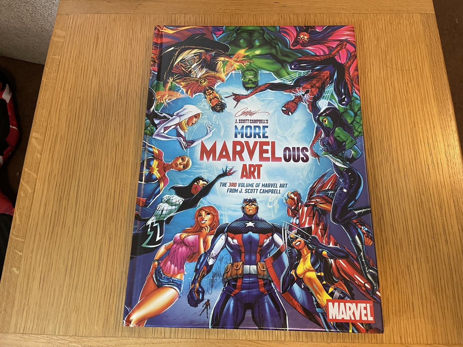 J Scott Campbell More MARVELous Art signed