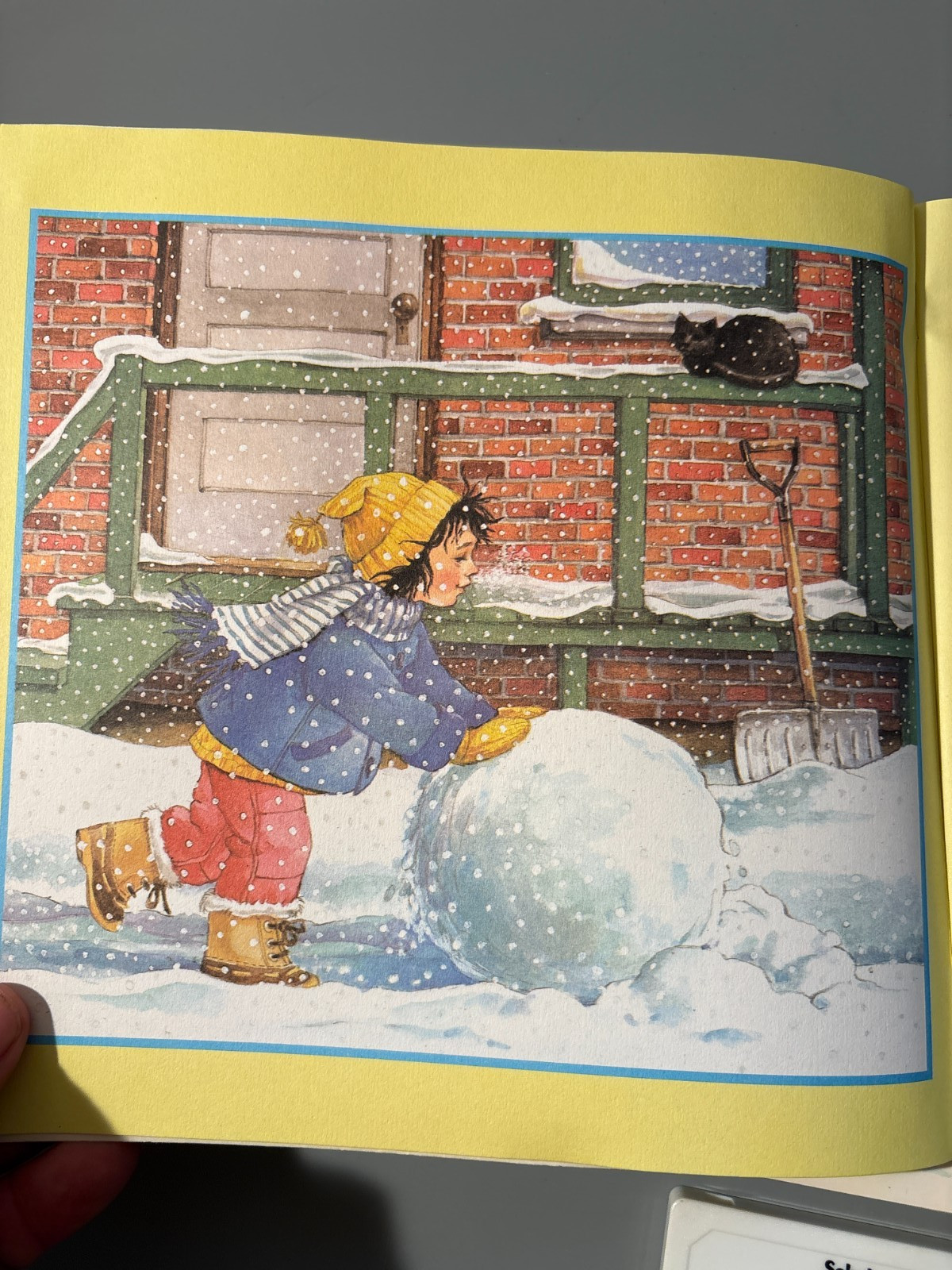 Sadie and the Snowman Scholastic Cassette & 4 Books Allen Morgan Read Along