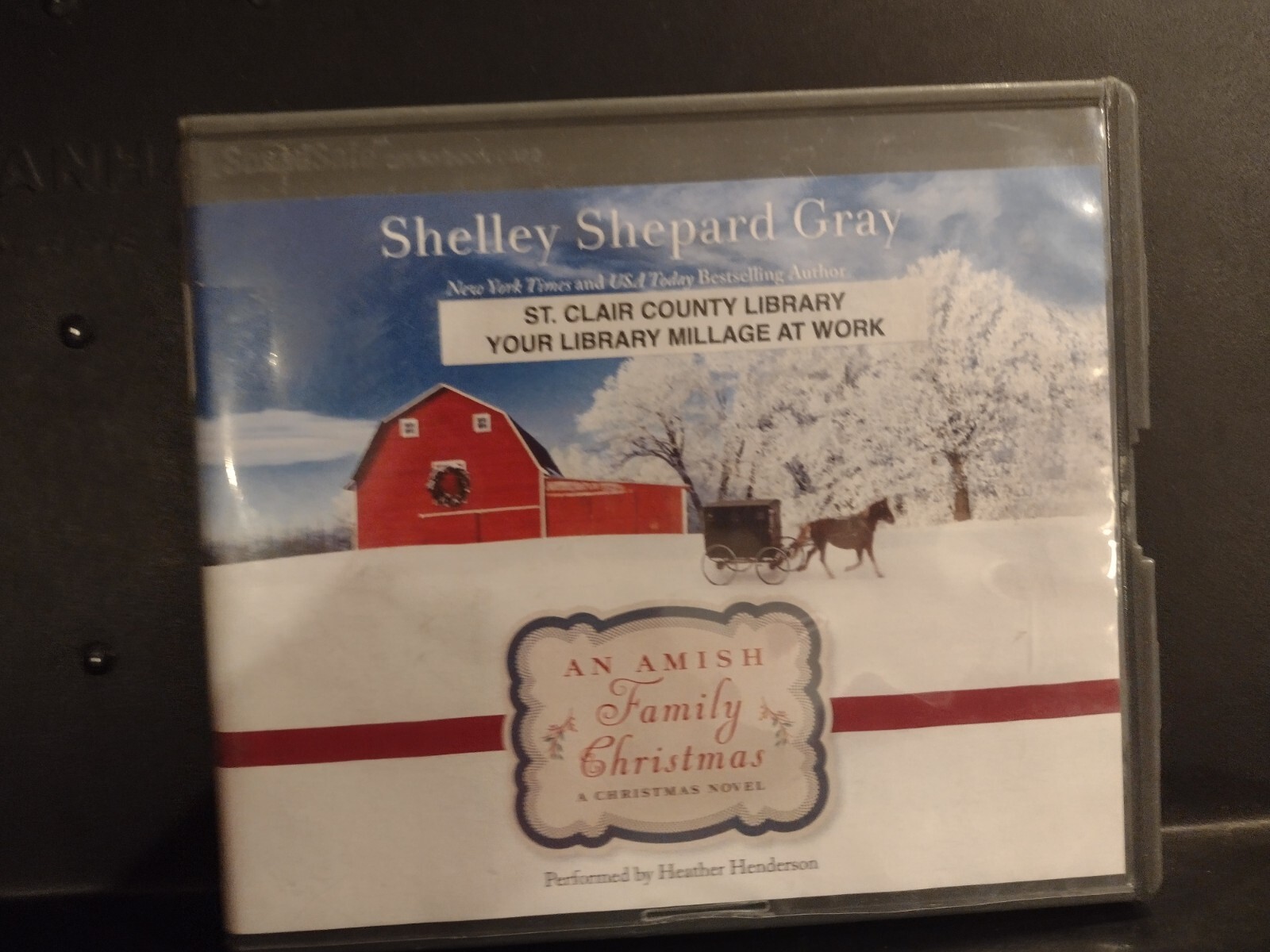 An Amish Family Christmas by Shelley Shepard Gray 6 CD Unabridged Audiobook VG
