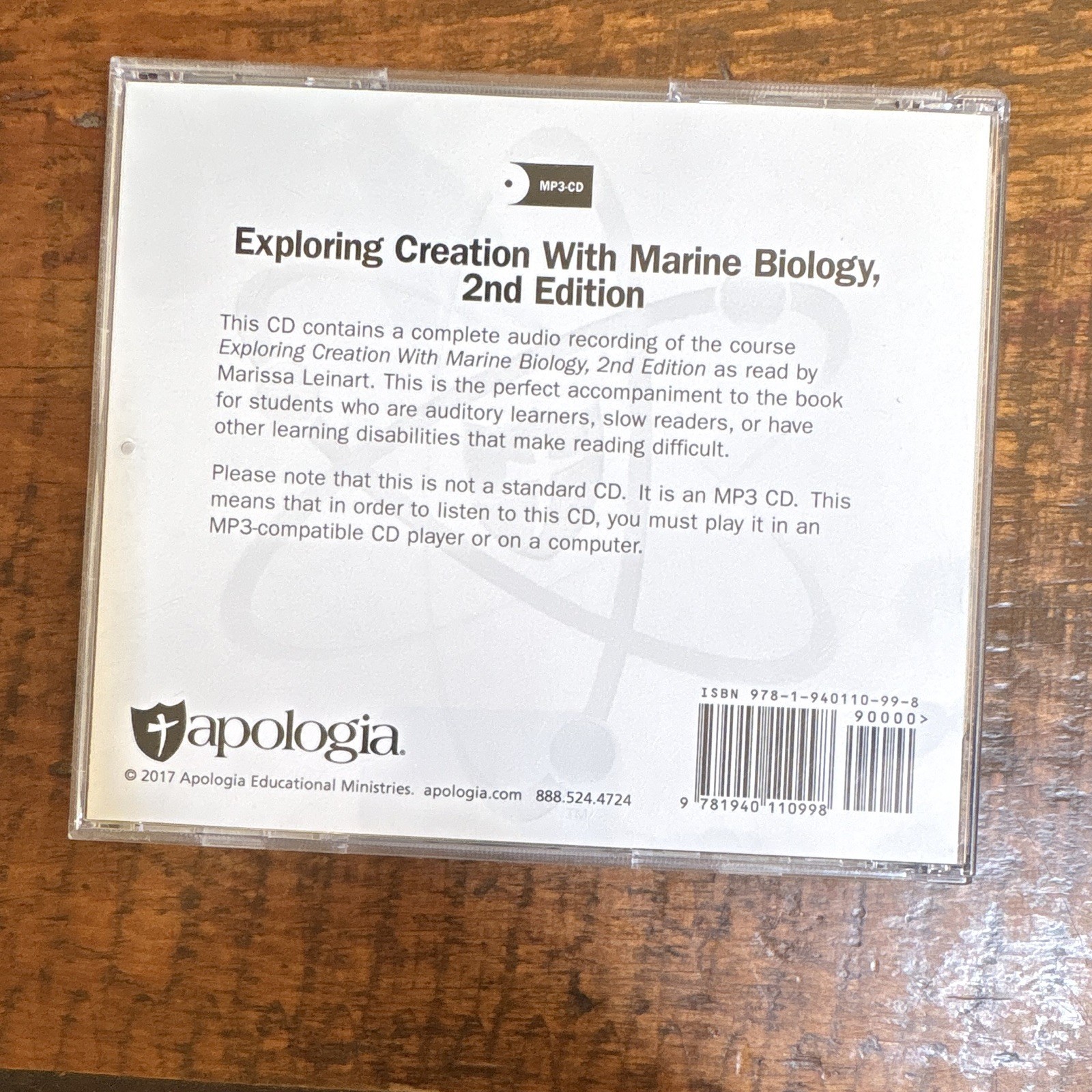 Exploring Creation with Marine Biology MP3 Audiobook, 2nd edition