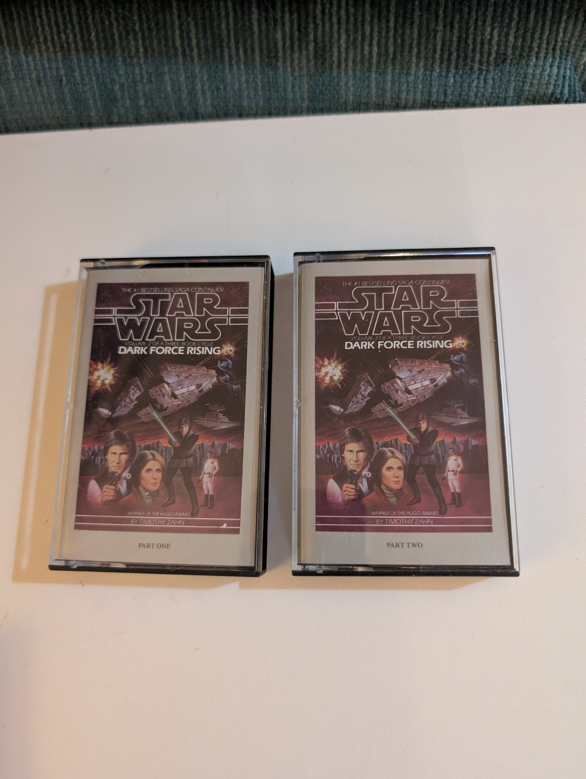 🚀Star Wars: Dark Force🔥Rising Audiobook🔥Cassette Part 1 & 2 By Timothy Zahn