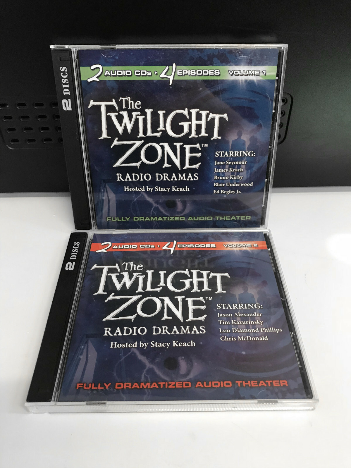 The Twilight Zone Radio Dramas Volumes 1 & 2 4 CDs Falcon Picture Group 2007