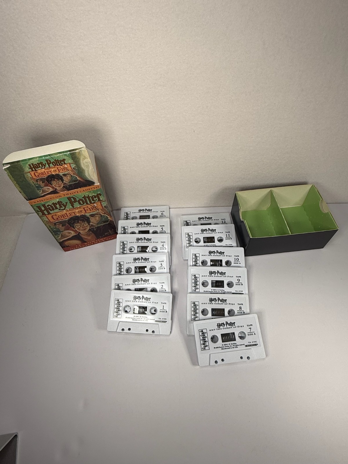 Cassette Audio Book Harry Potter And The Goblet of Fire Read by Jim Dale