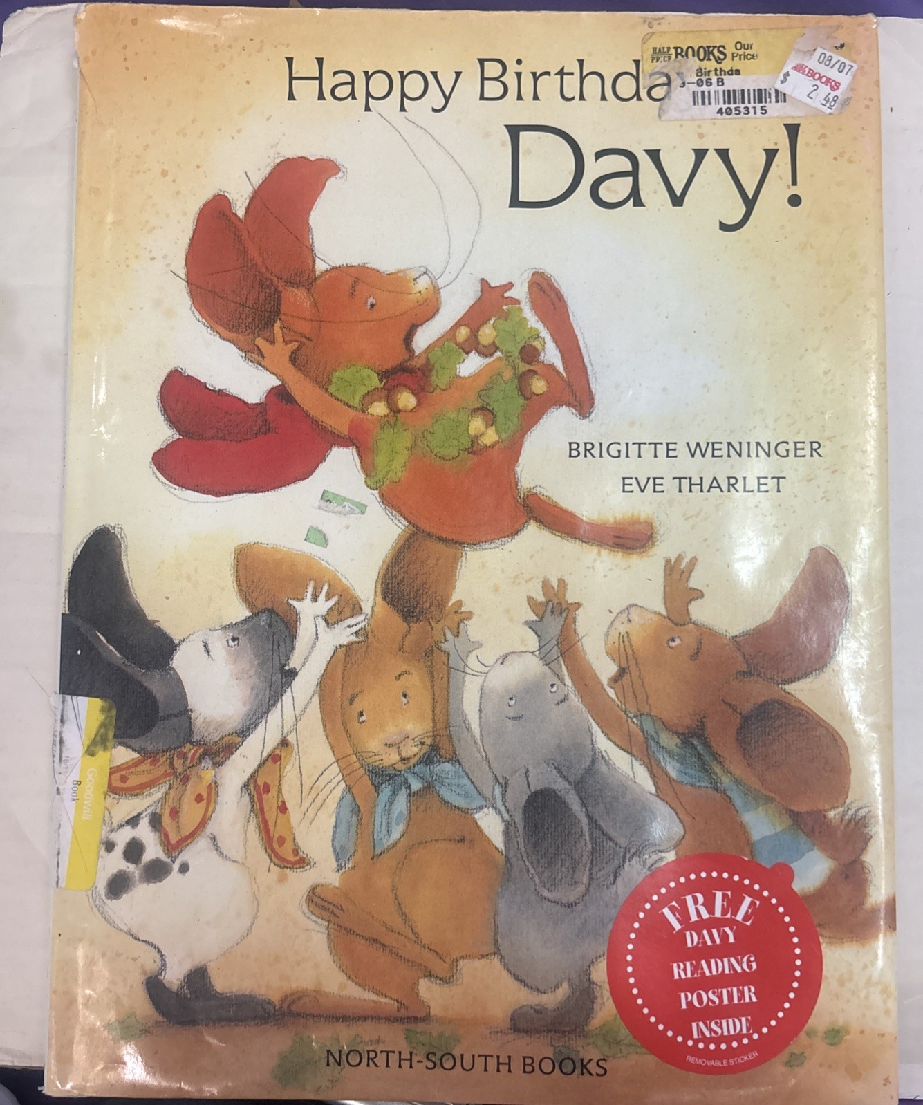 Happy Birthday, Davy! — Hardcover, by Weninger Brigitte; Lanning —