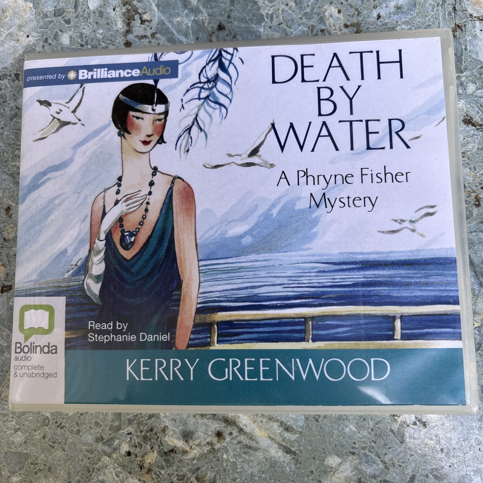 Death by Water by Kerry Greenwood Audiobook (2012, Compact Disc)