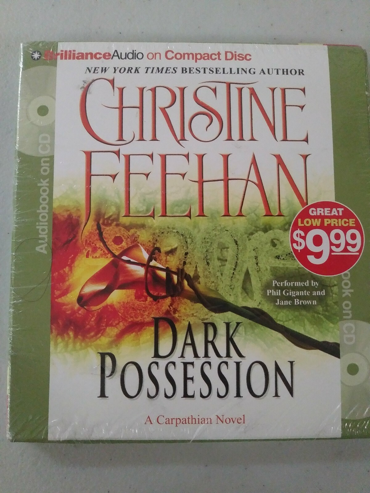 Dark Possession by Christine Feehan (2007, Abridged) 5 compact disc approx 6 hrs