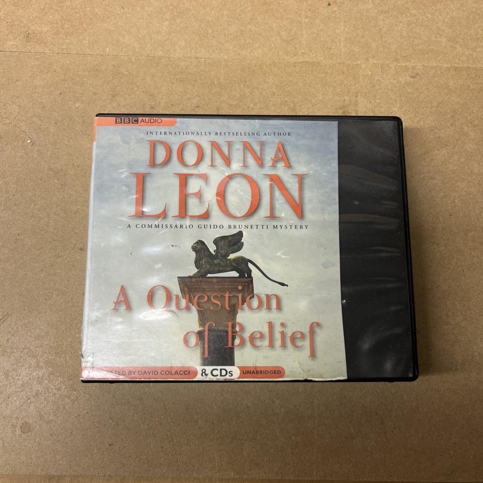 Donna Leon : A Question of Belief by Donna Leon (Unabridged Audio 8 CDs) Tested