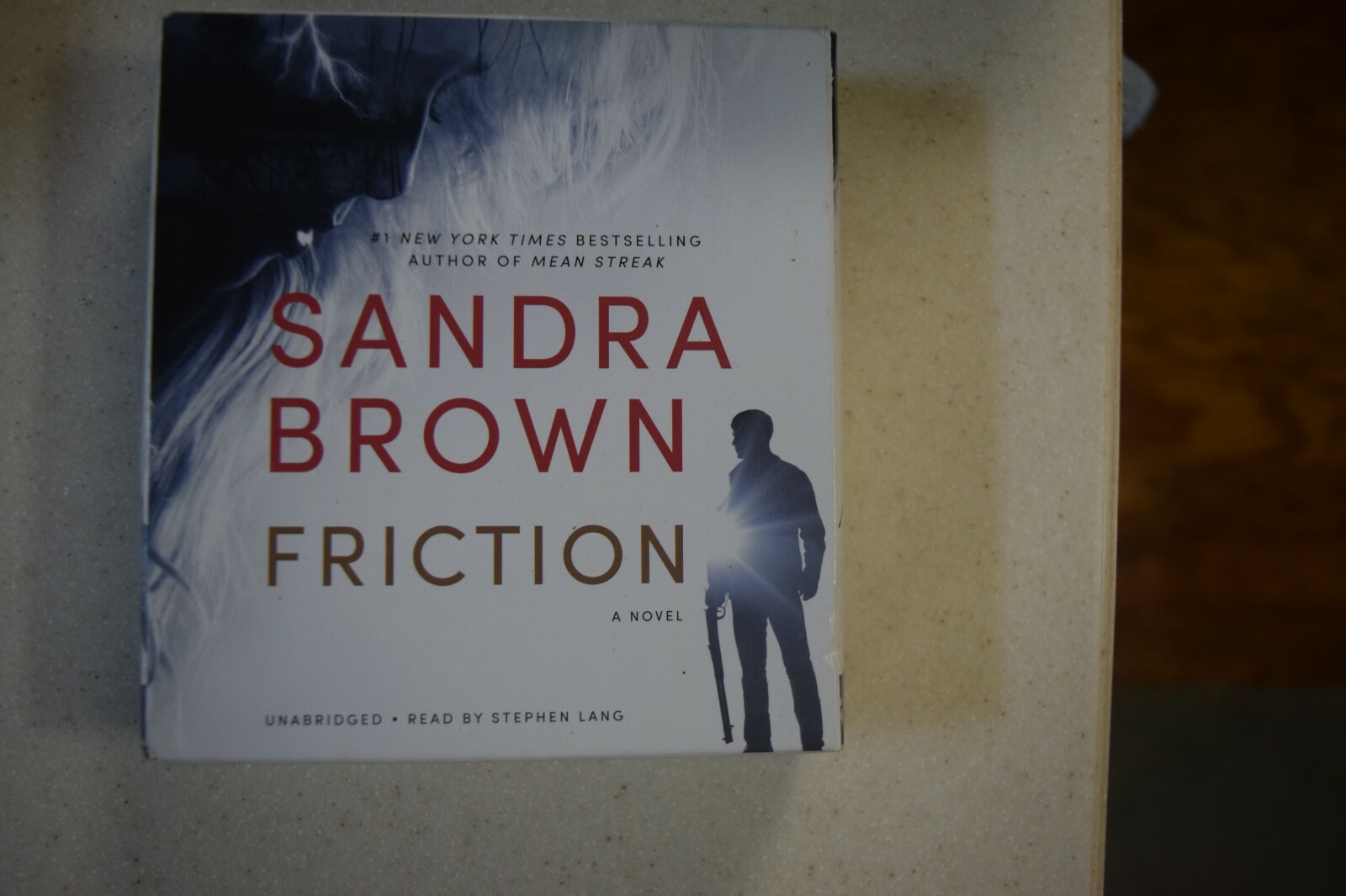 Friction Sandra Brown Audio CD Unabridged 2015 pre-owned