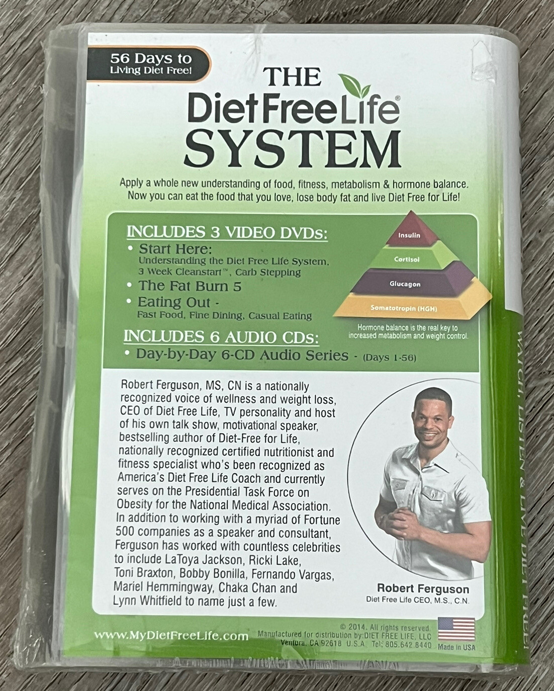 The Diet Free Life System (2012, 7-Disc Audio CD and 3 DVD)