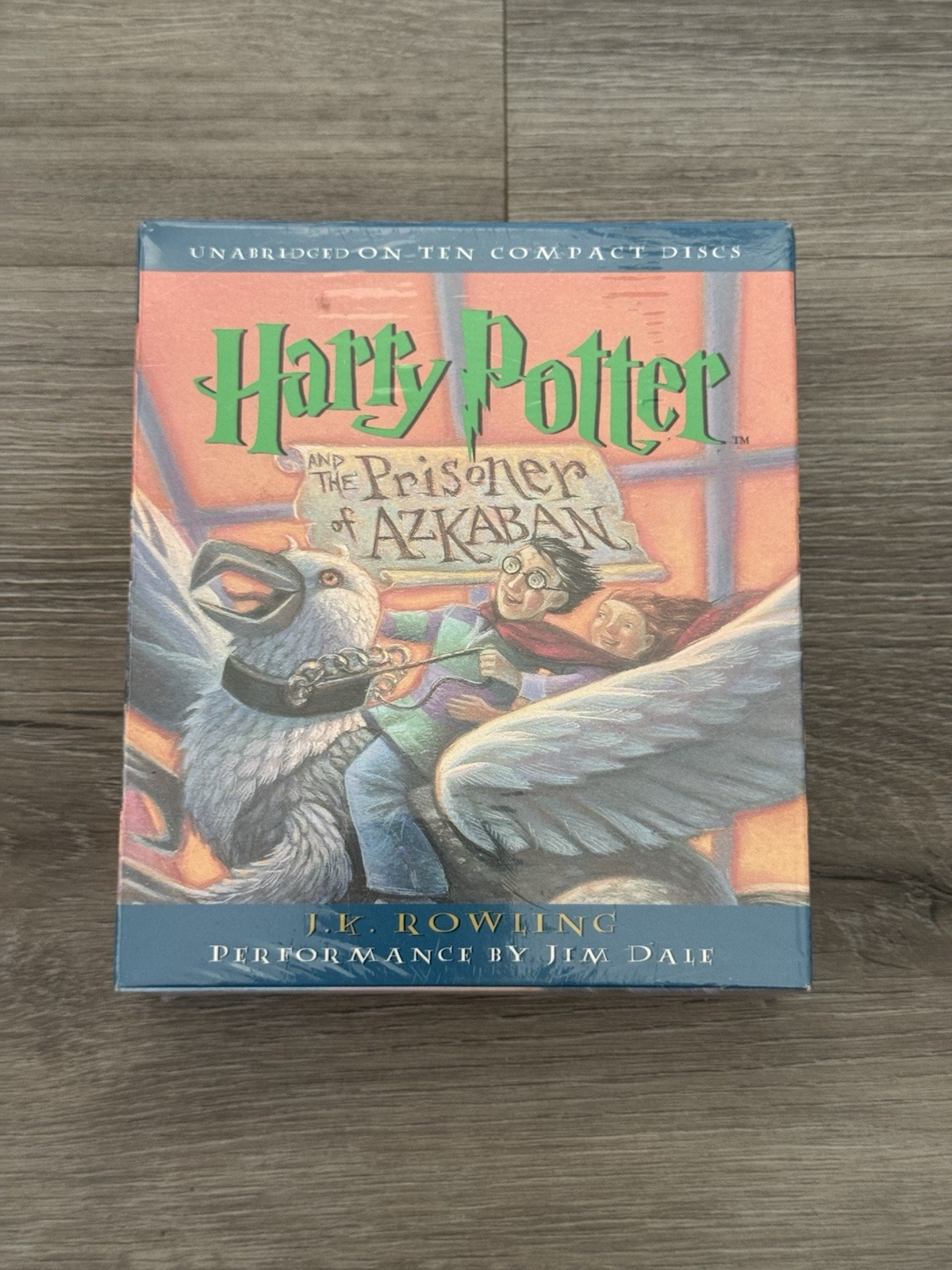 Harry Potter Prisoner of Azkaban Audio CD Box Set Unabridged 10 Discs — New