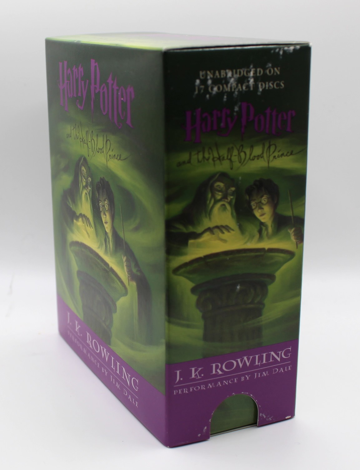 Harry Potter Audiobook CD Lot of 4: Goblet of Fire, Order of Phoenix, Half-Blood
