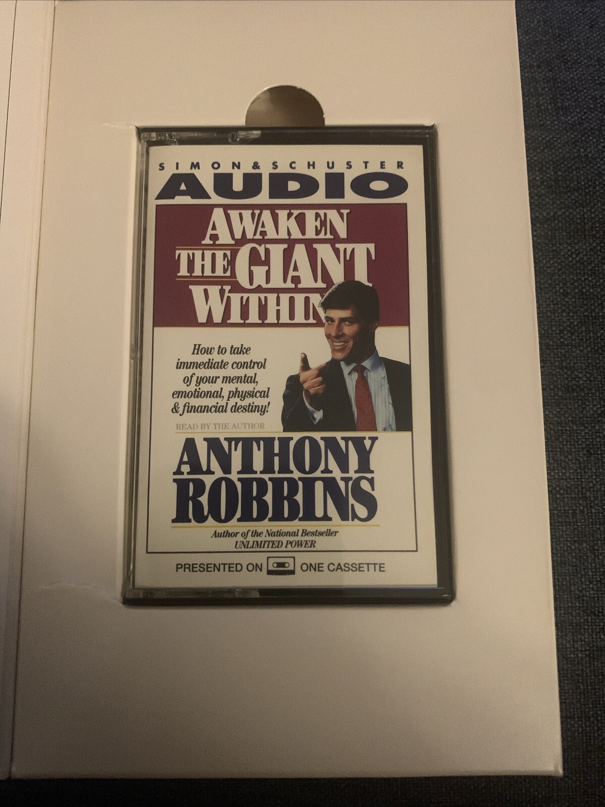 Anthony Robbins ~ Awaken The Giant Within~ Personal Success ~ Audiobook Cassette