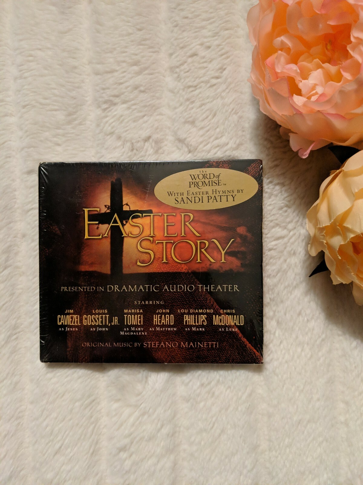 Easter Story AUDIO THEATER CD’ s Sandy Patty Hymns Jim Caviezel Marissa Tomei