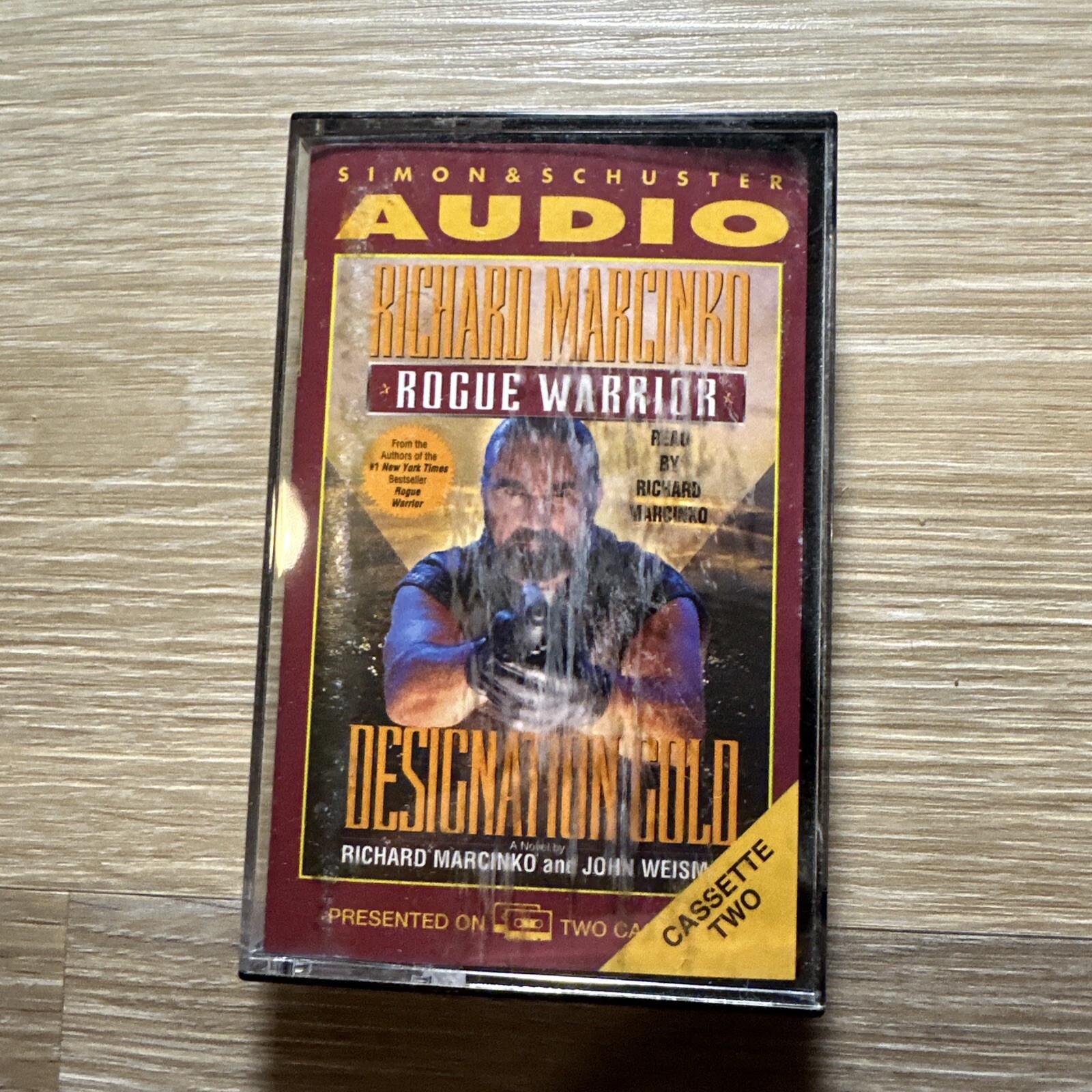 Cassette AUDIOBOOKS Rogue Warrior Cell Designation Gold Richard Marcinko