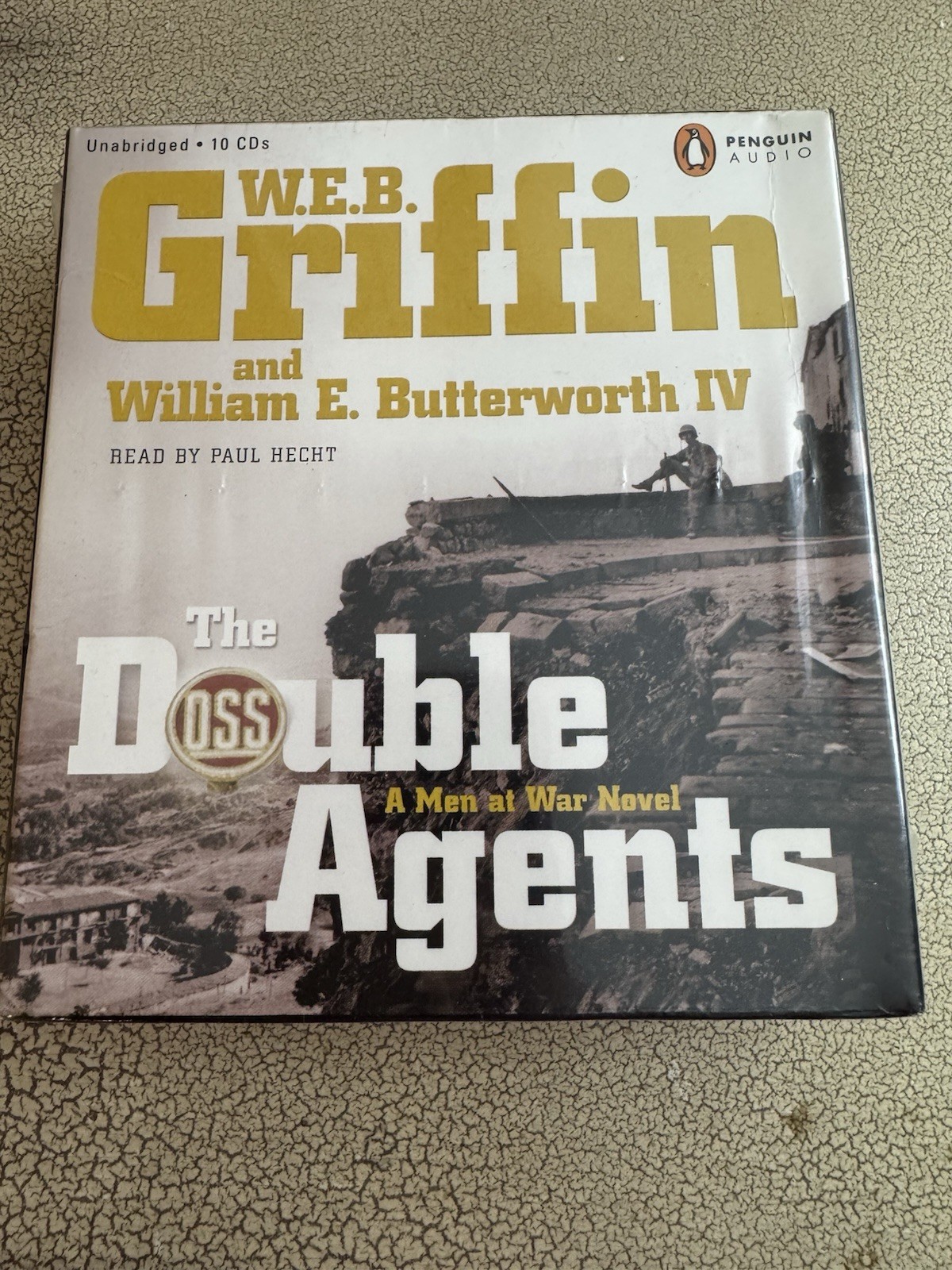 W.E.B. Griffin The Double Agents Audio CD Unabridged Sealed OSS Men at War