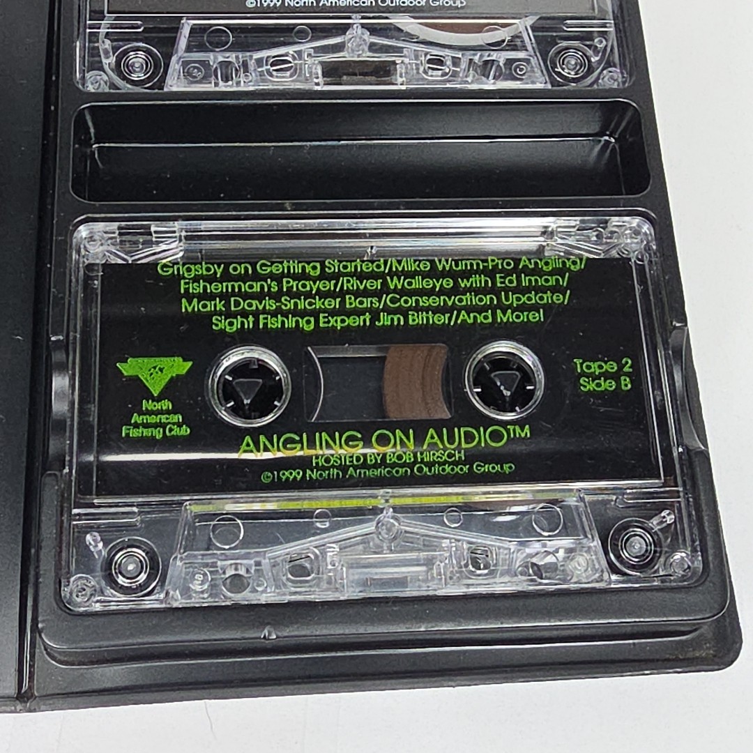 Angling On Audio Cassettes (North American Fishing Club) Bob Crupi Blue Case #5