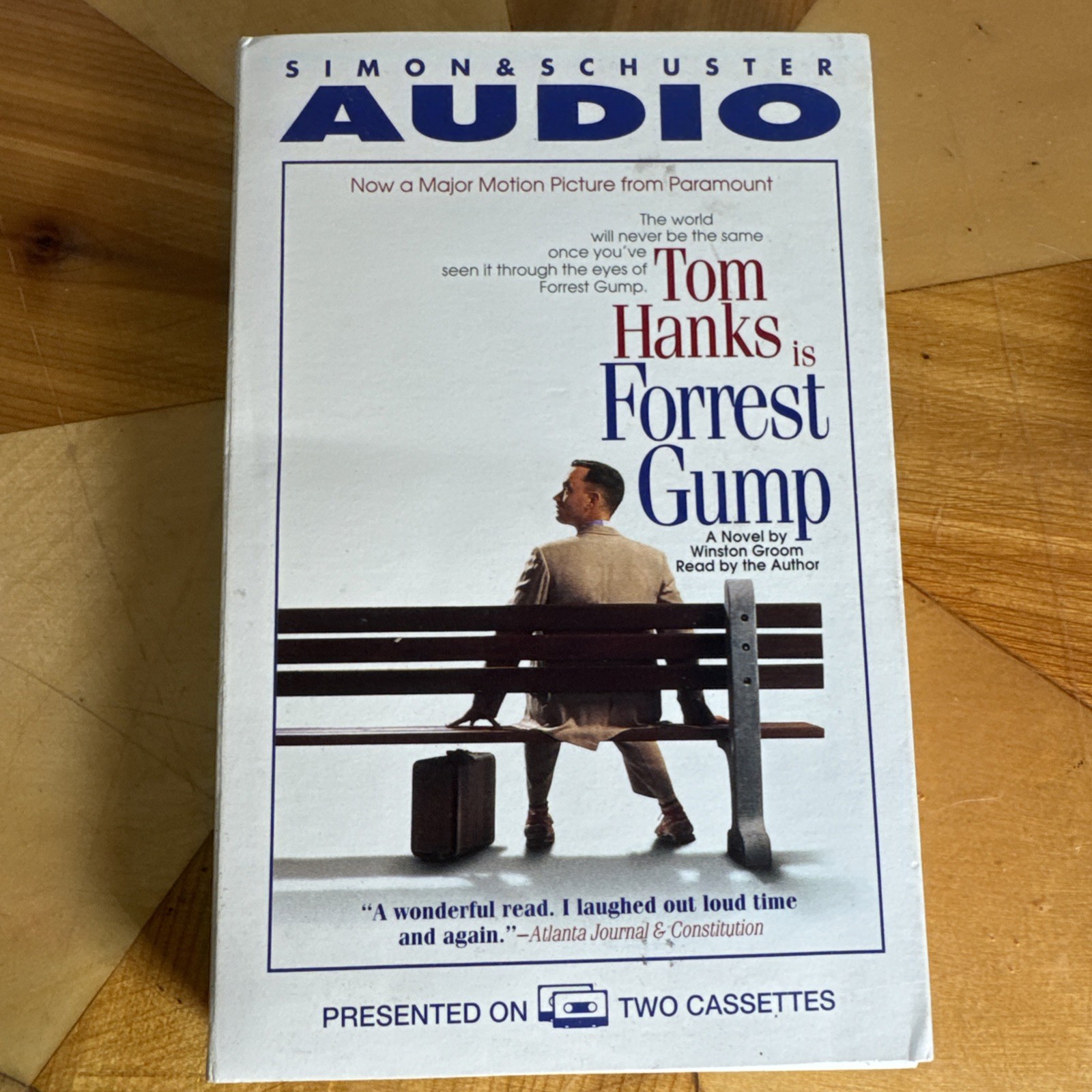 Forrest Gump — by Winston Groom 1994 Audio Cassette 2 Tape Set Tom Hanks Tested