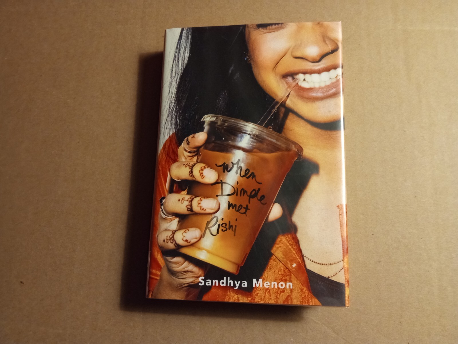 When Dimple Met Rishi: By Menon, Sandhya 2017 Hardcover — Very Good Condition