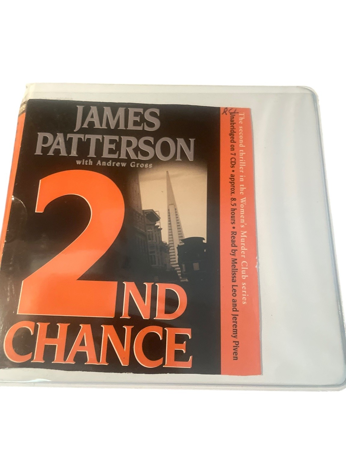 2nd Chance by James Patterson Audiobook CDs Unabridged 7 Discs