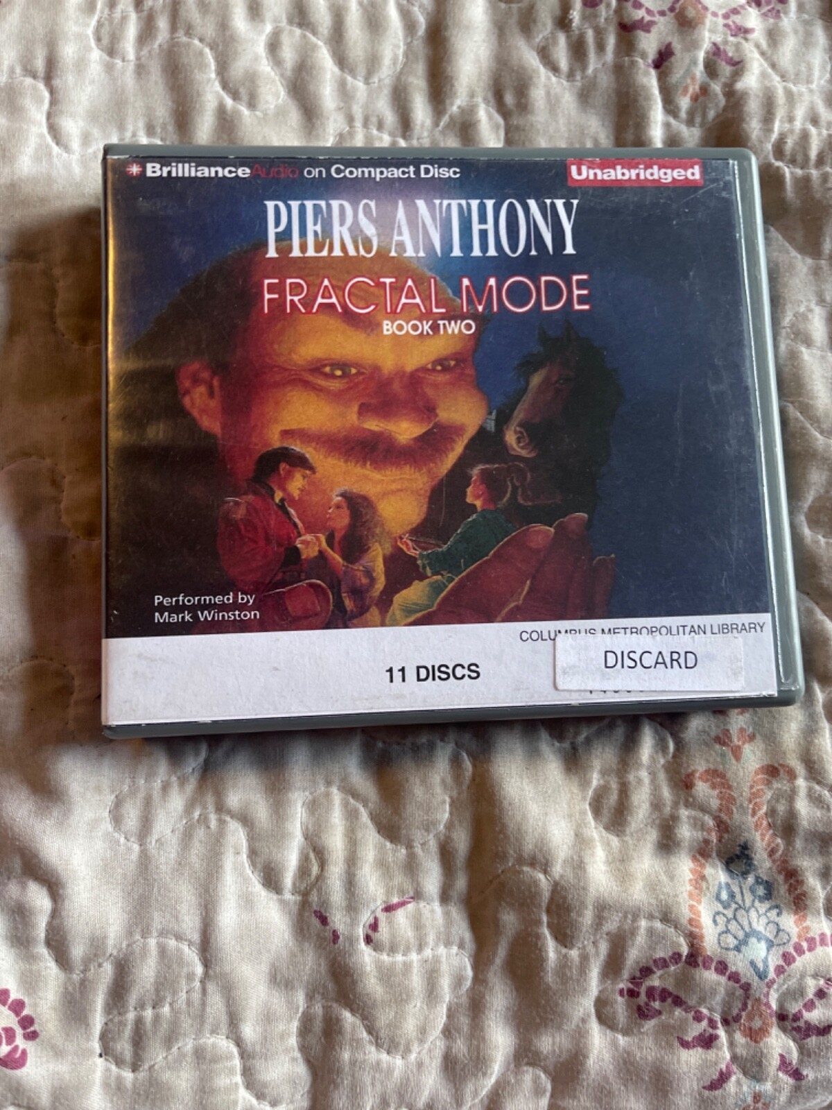Shelf217 Audiobook~Factual mode- Piers Anthony- unabridged- 11CDs