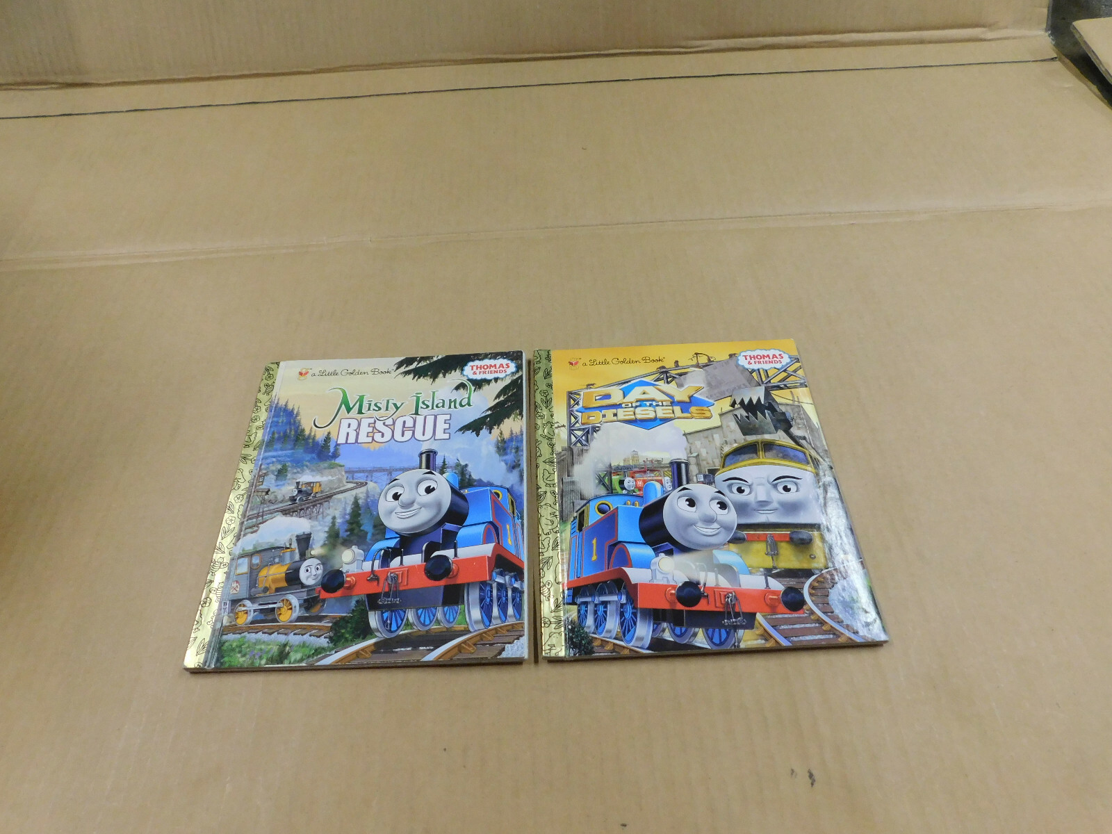 Lot Misty Island Rescue Day of the Diesels Thomas & Friends Little Golden Books