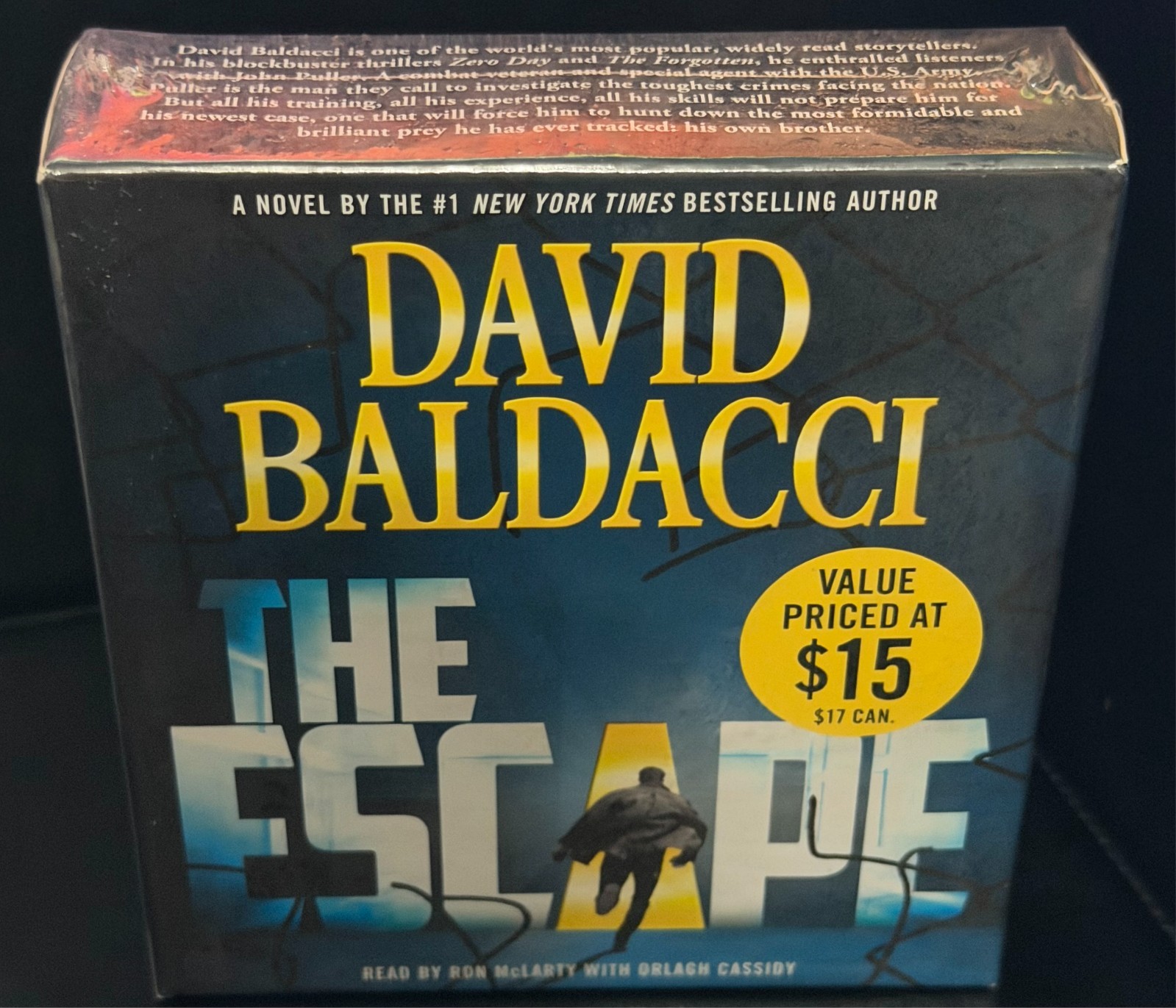 David Baldacci The Escape Audiobook CD Sealed 9 CDs John Puller Thriller
