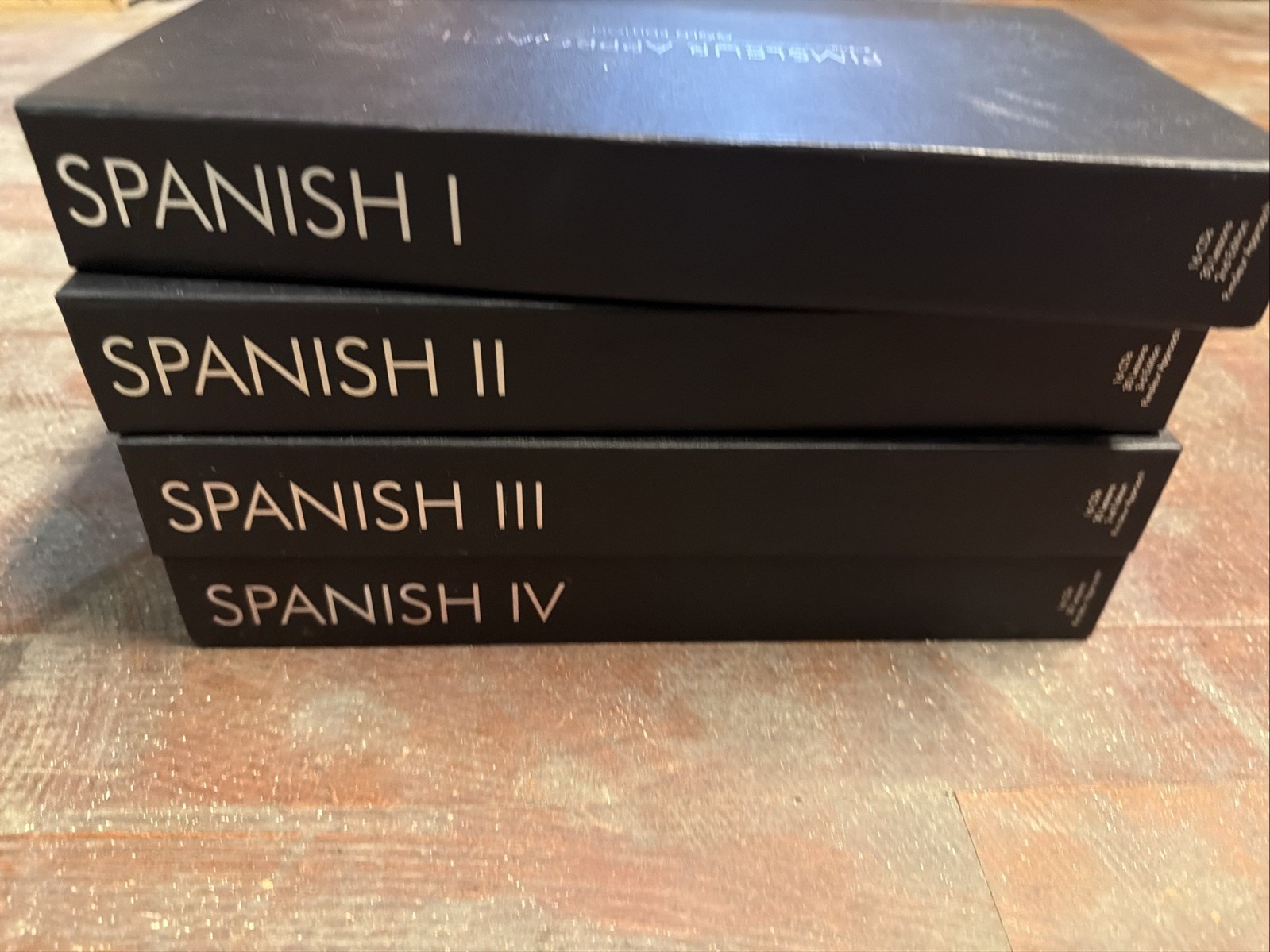 Pimsleur Approach Gold Edition Spanish Language Level I,II,III, IV CD Homeschool