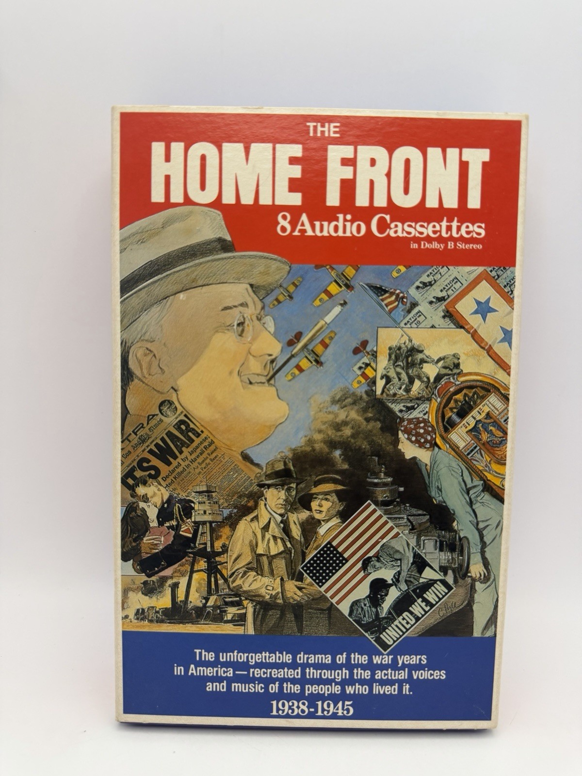 The Home Front 1938-1945 8 Audio Cassette Set WWII History Documentary