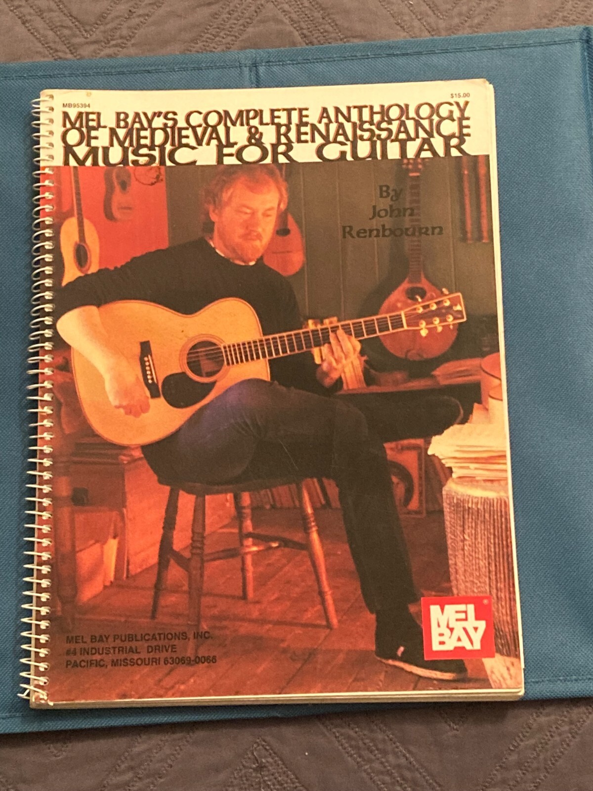 MEL BAY COMPLETE ANTHOLOGY OF MEDIEVAL AND RENAISSANCE By John Renbourn