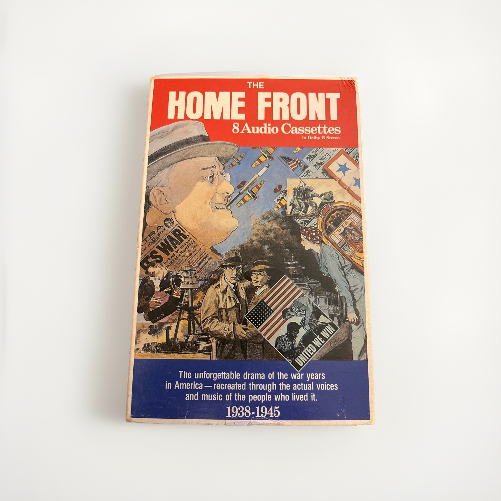 The Home Front (8 Audio Cassette Set), War Years in America: 1938-1945 Box Set