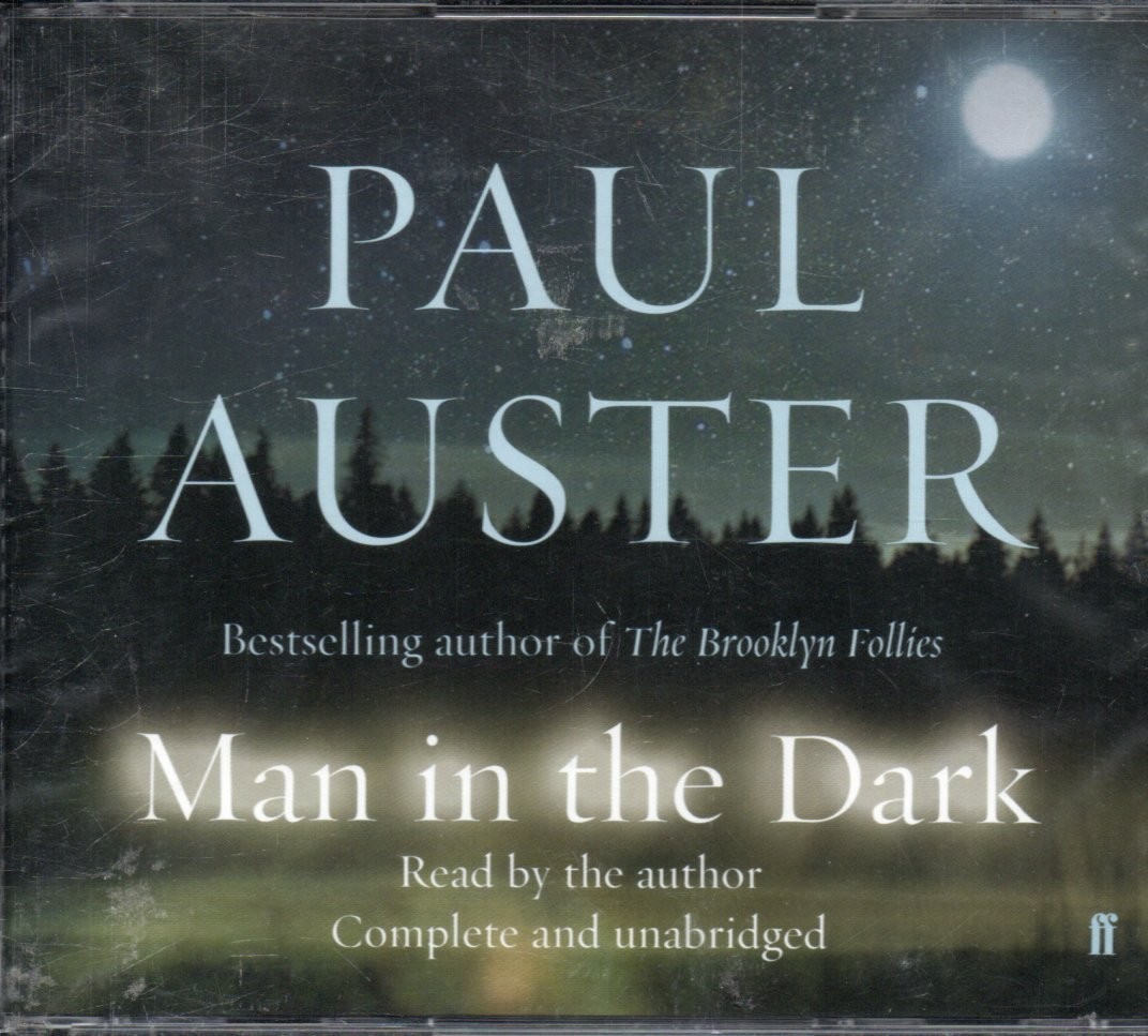 MAN IN THE DARK by Paul Auster — 4xCD Audiobook *NEW & SEALED* *Unabridged*