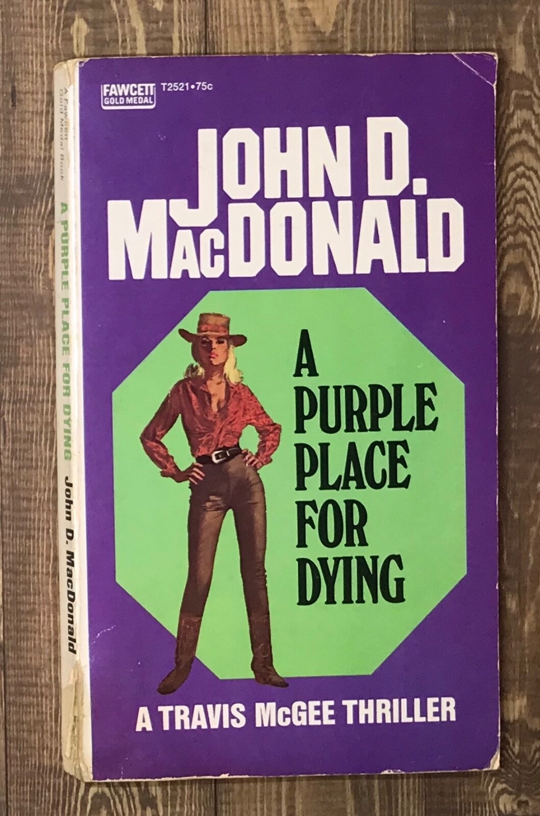 A PURPLE PLACE FOR DYING by John D MacDonald The New Travis McGee Novel 1964