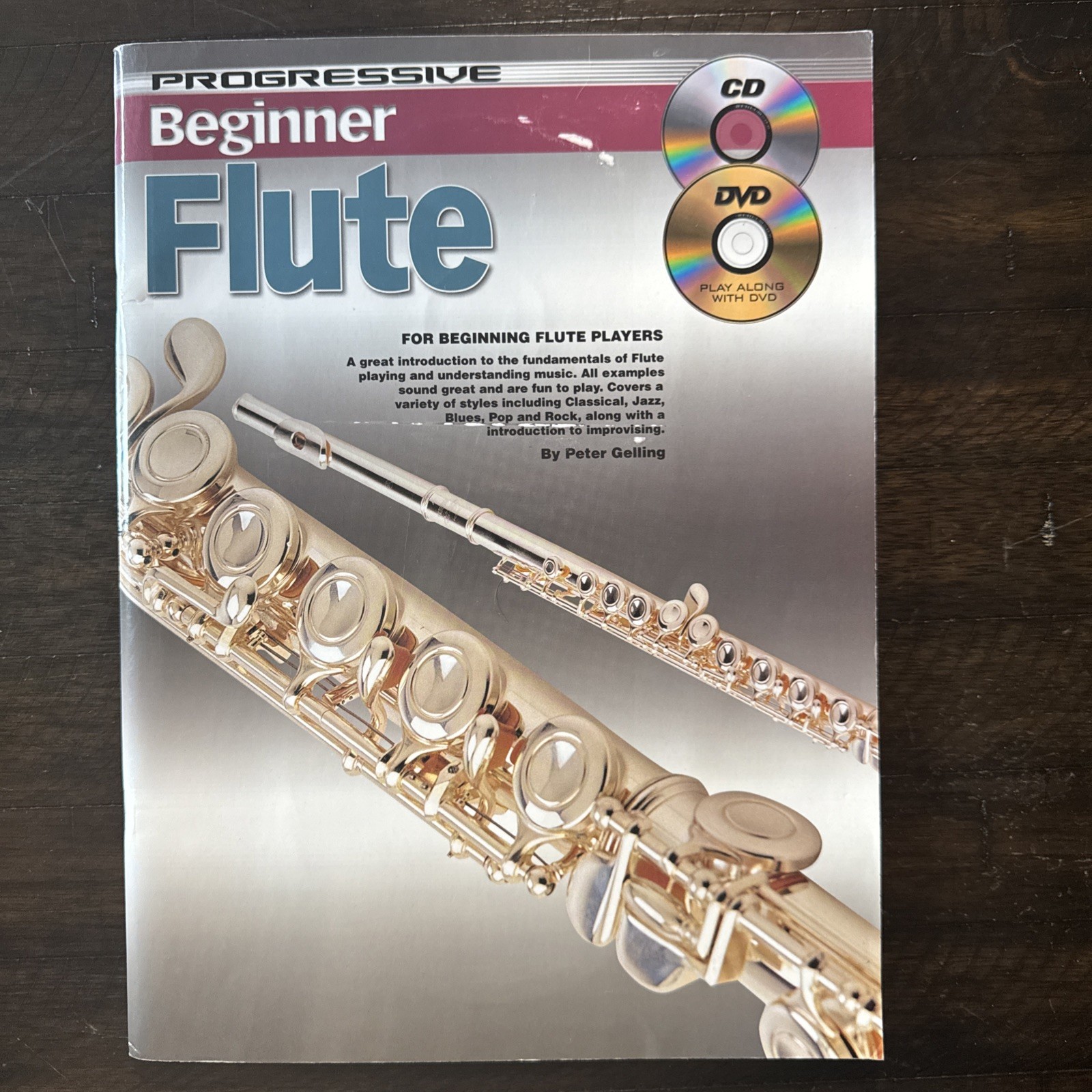 CP69126 — Progressive Beginner Flute — Paperback By Gary Turner — VG!!