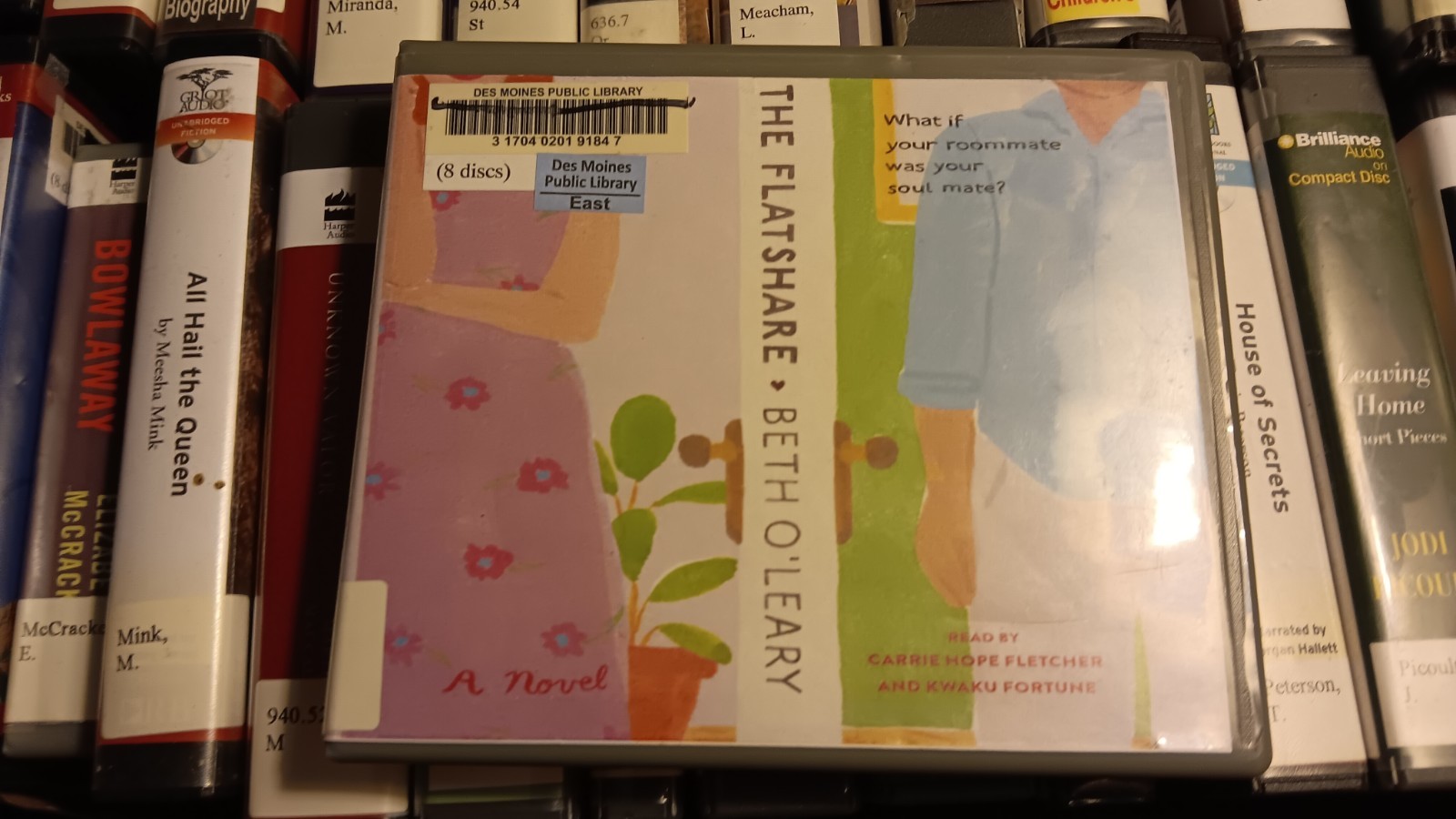 The Flatshare GOOD CD Audiobook Beth O’Leary Carrie Hope Fletcher Kwaku Fortune