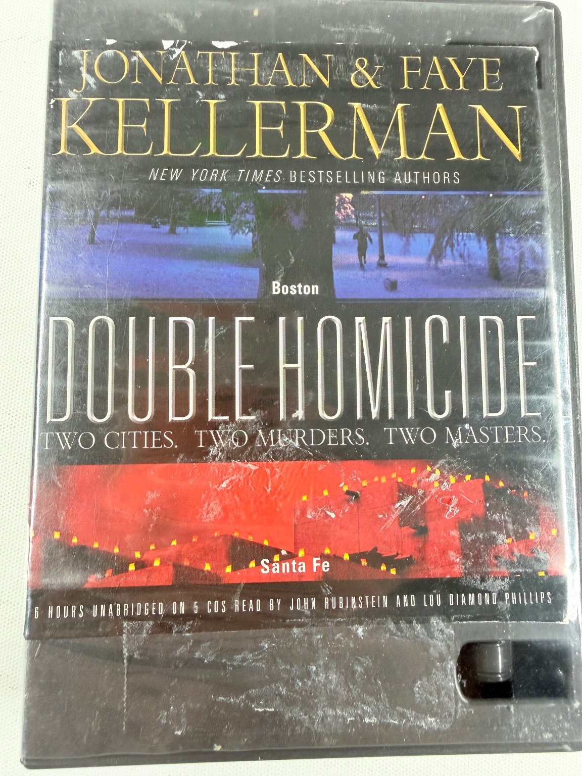 Double Homicide by Jonathan & Faye Kellerman Audiobook CDs Unabridged 5 Discs