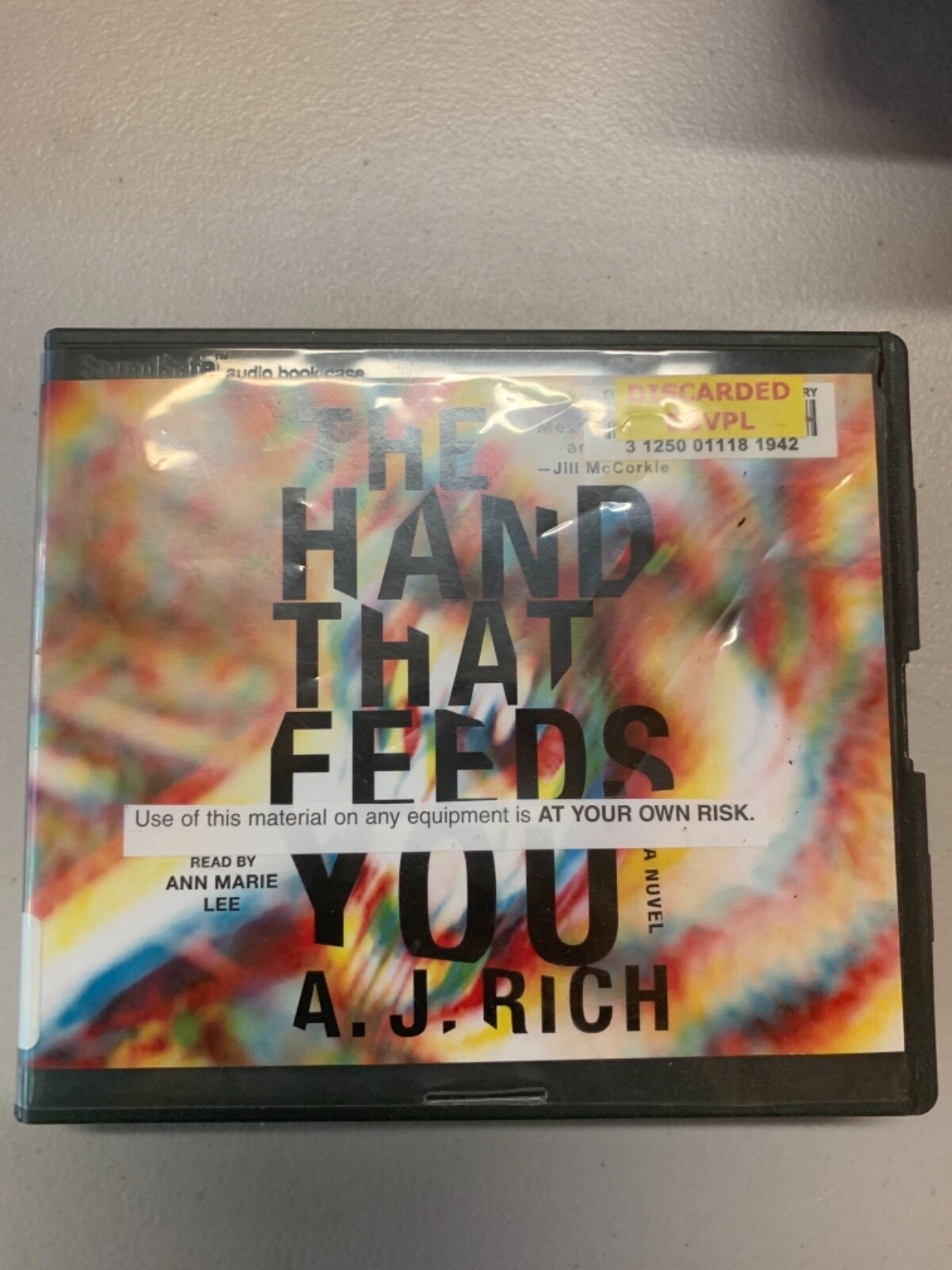 Shelf186 Audiobook~ The Hand That Feeds You A.J. Rich